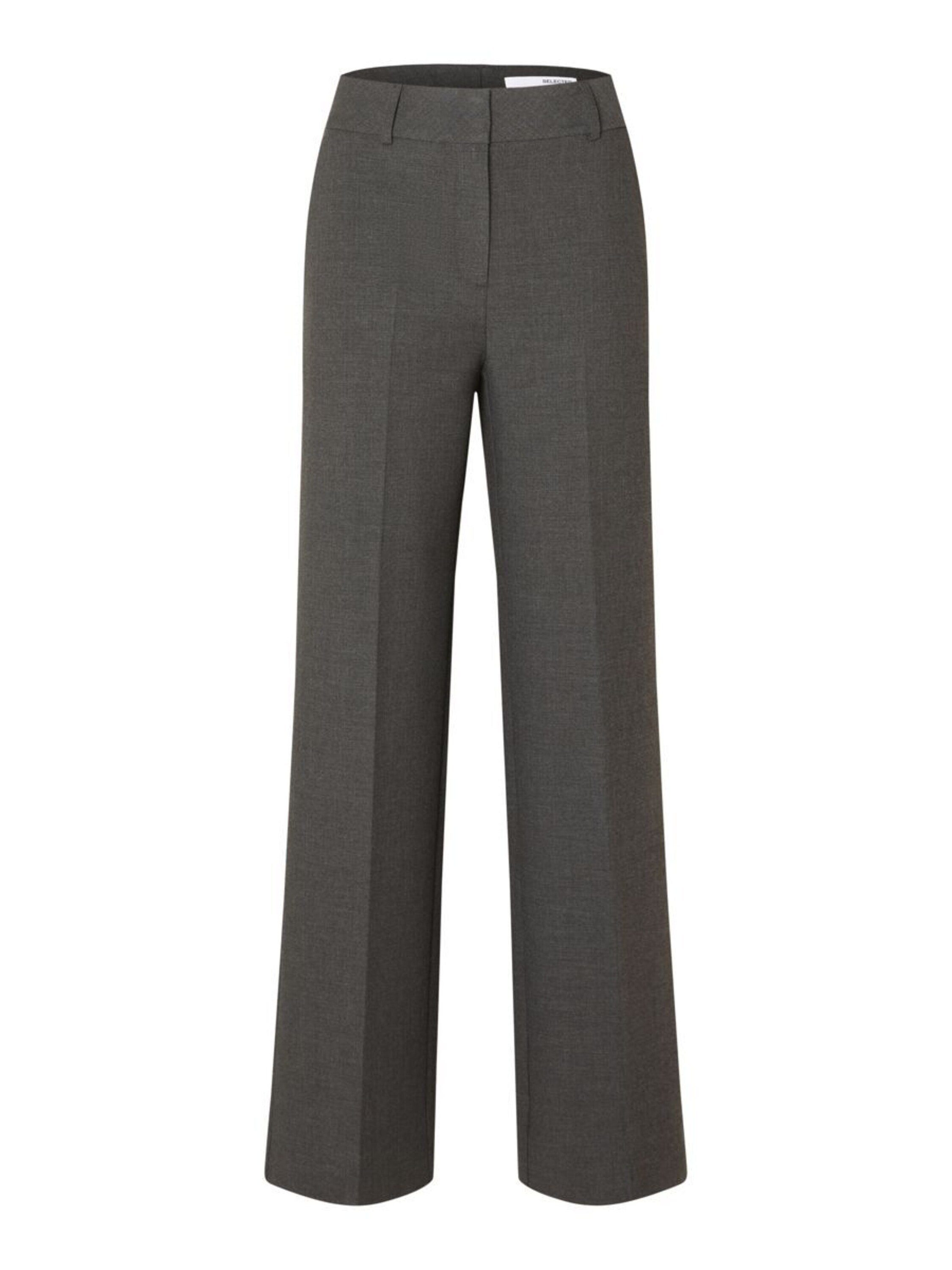 Selected Stoffhose (1-tlg) Falten günstig online kaufen