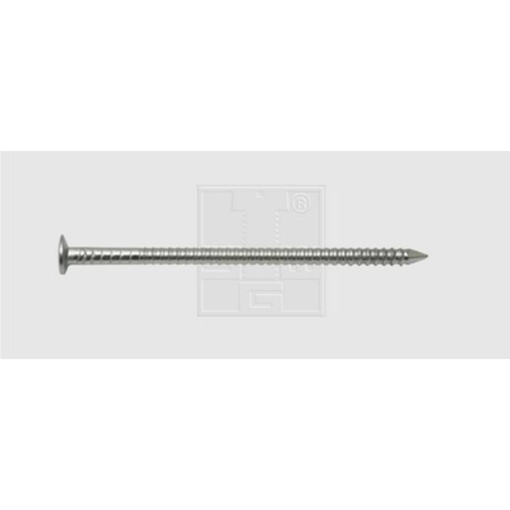 Nagel Linsenkopfnägel geriffelt 2.3 X 45 Edelstahl A2