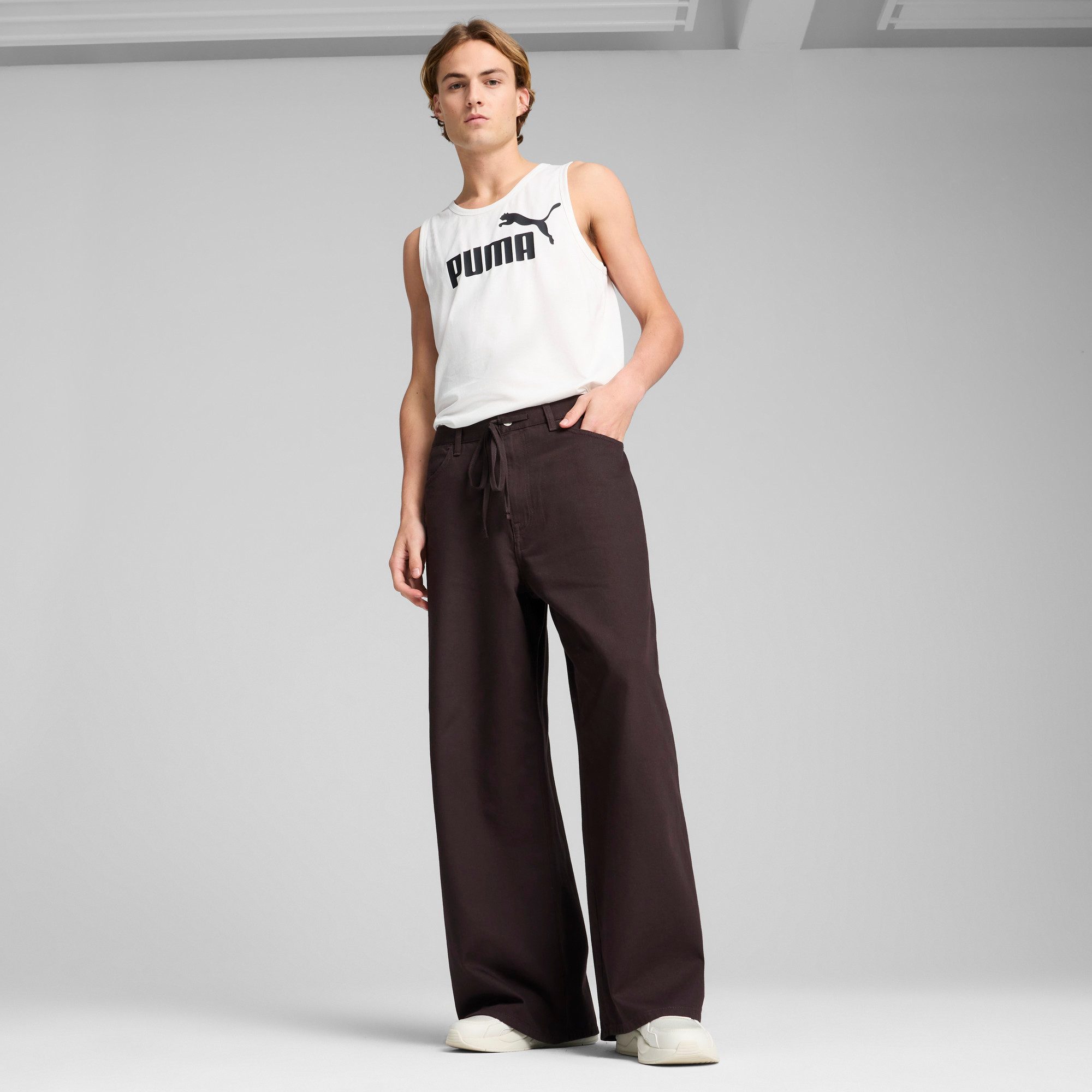 PUMA Tanktop ESS NO. 1 LOGO TANK Regular Fit, ärmellos, mit Rundhalsausschnitt, mit Gummiprint