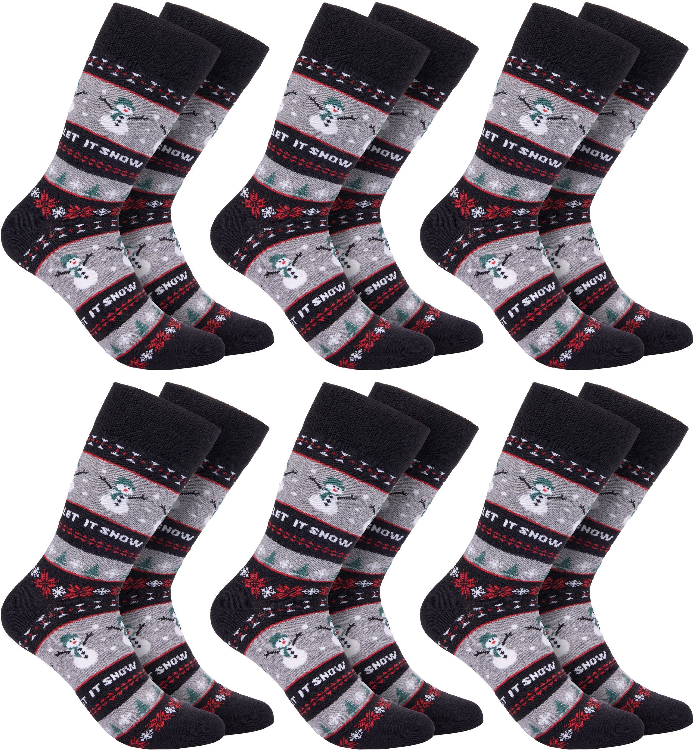 Socken Weihnachtssocken für Damen und Herren