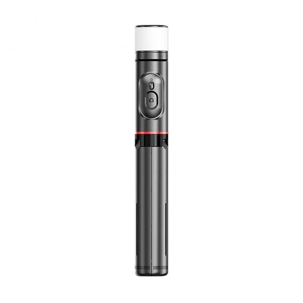 Selfie-Stick Selfie Stick Wi-SE003 Stativfunktion, LED, Bluetooth-Selbstauslöser