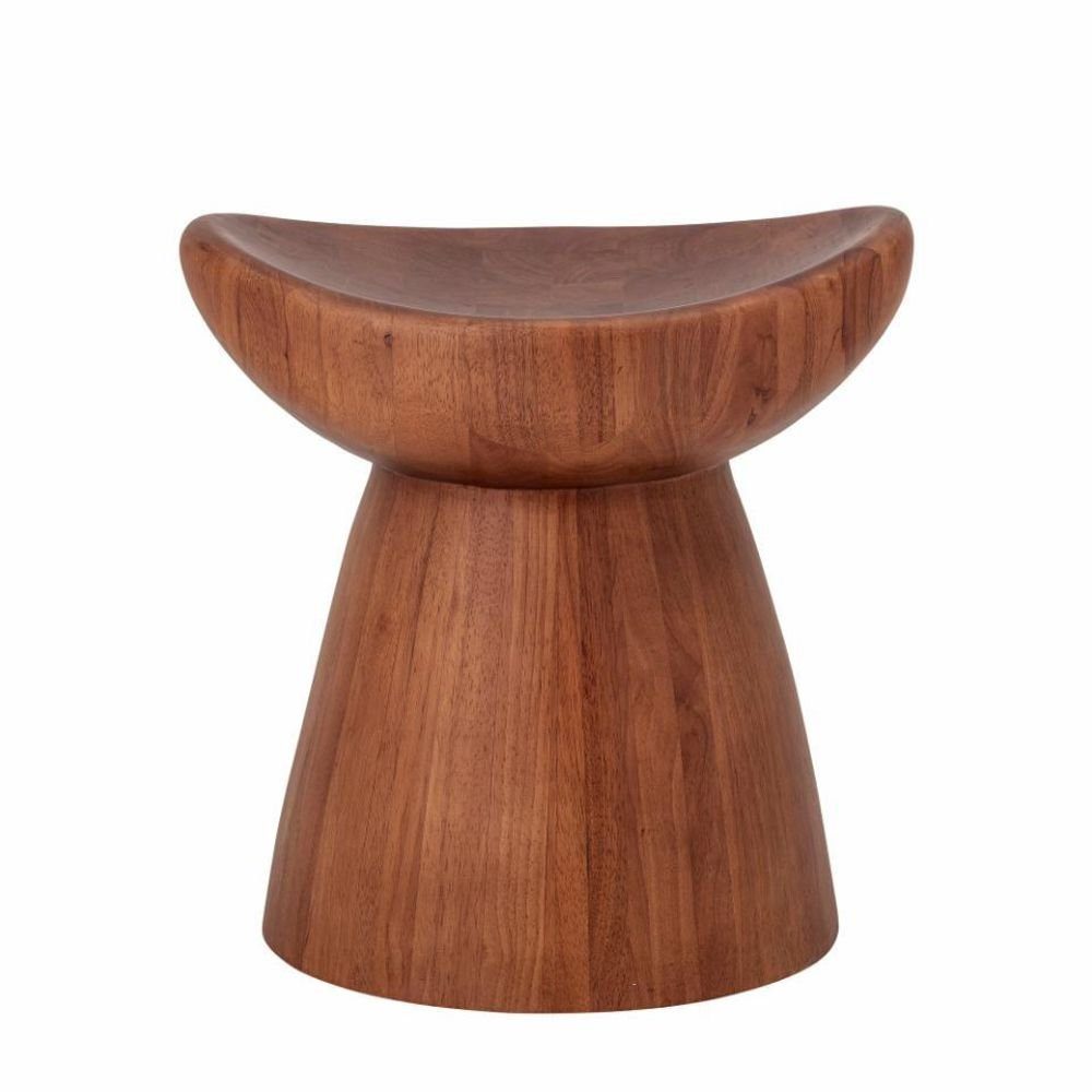 Bloomingville Hocker Luc, aus Gummibaumholz, 44x45,5x31,5 cm, Sitzhocker, Dekohocker, Holzhocker. € 224,59