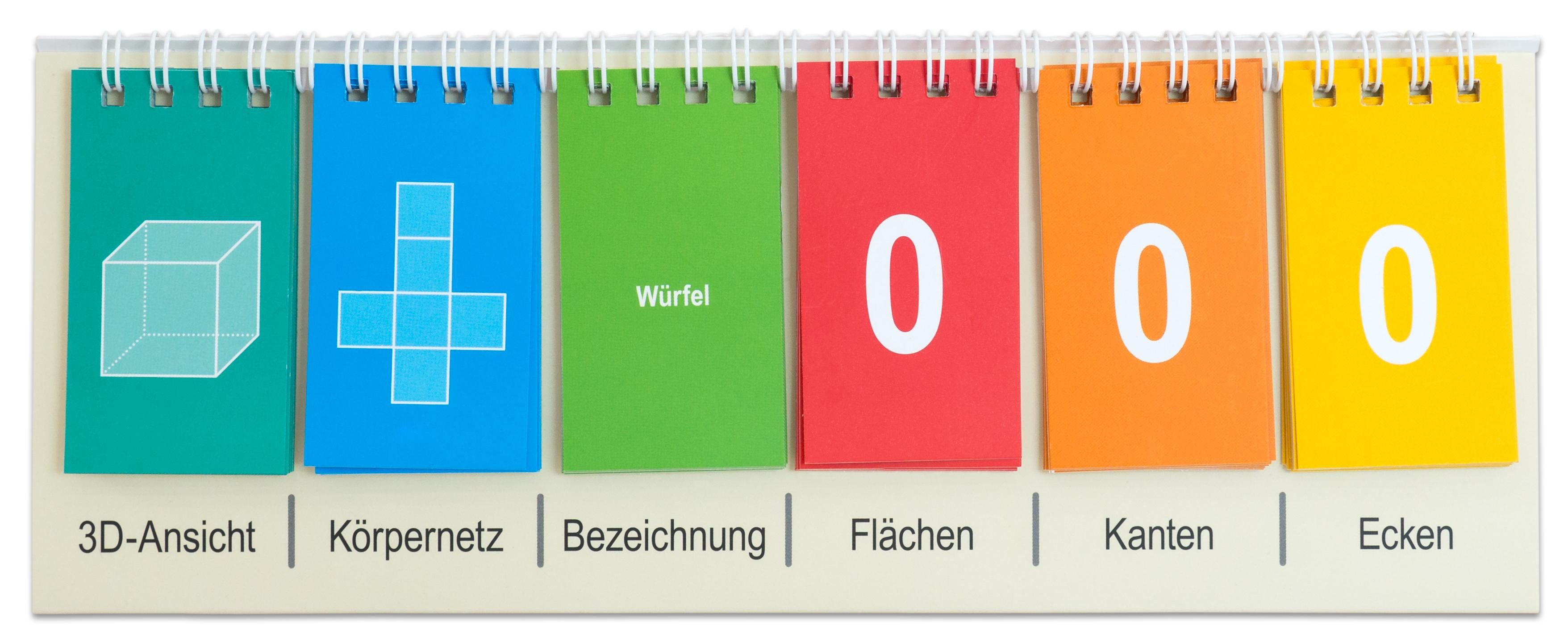 Betzold Lernspielzeug Körper-Flip - Mathematik Geometrie - räumliches Denken Spiel