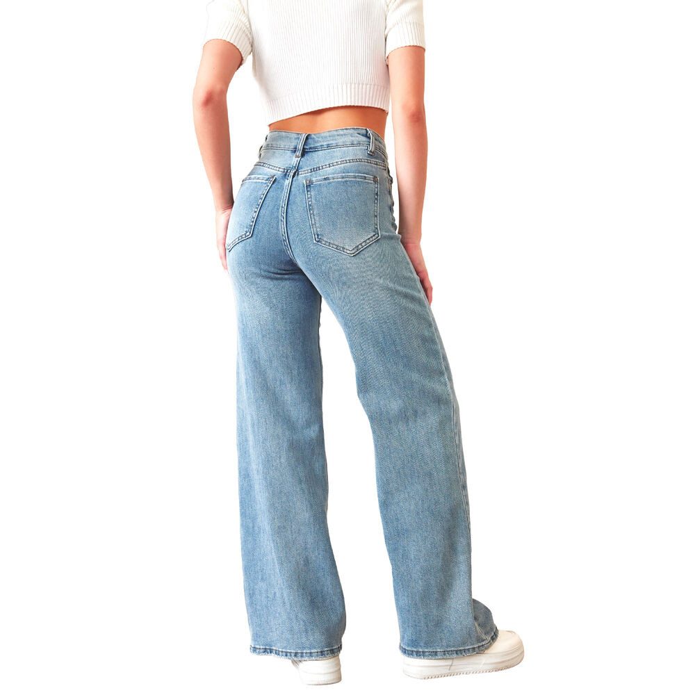Ital-Design Weite Jeans Moderne Weite Jeans günstig online kaufen