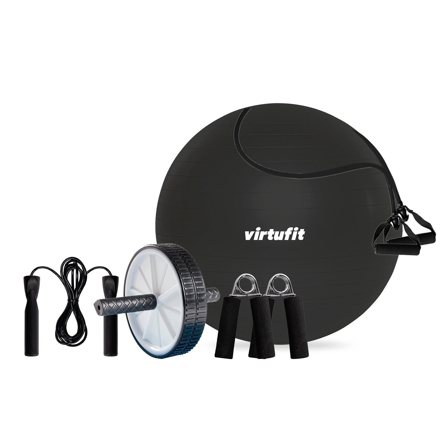 VirtuFit Rückenstrecker VirtuFit Trainingspaket XL Komplettes Fitness-Set für Zuhause