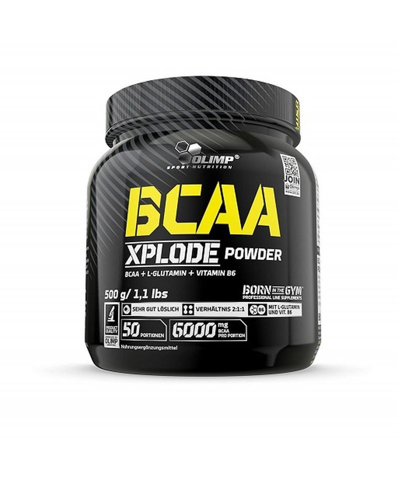 Olimp BCAA Xplode Powder - 500g - Ice Tea Peach Pulver, 500 g, Pulver