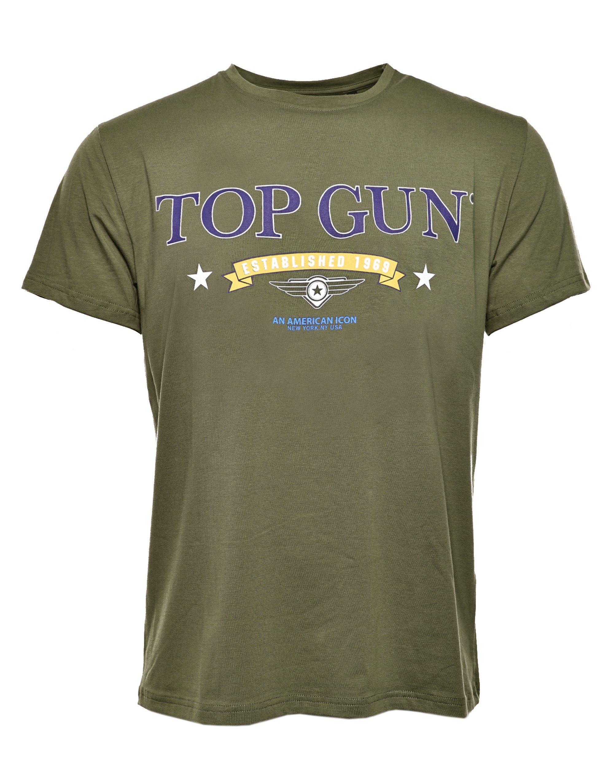 TOP GUN T-Shirt TG20212108 olive
