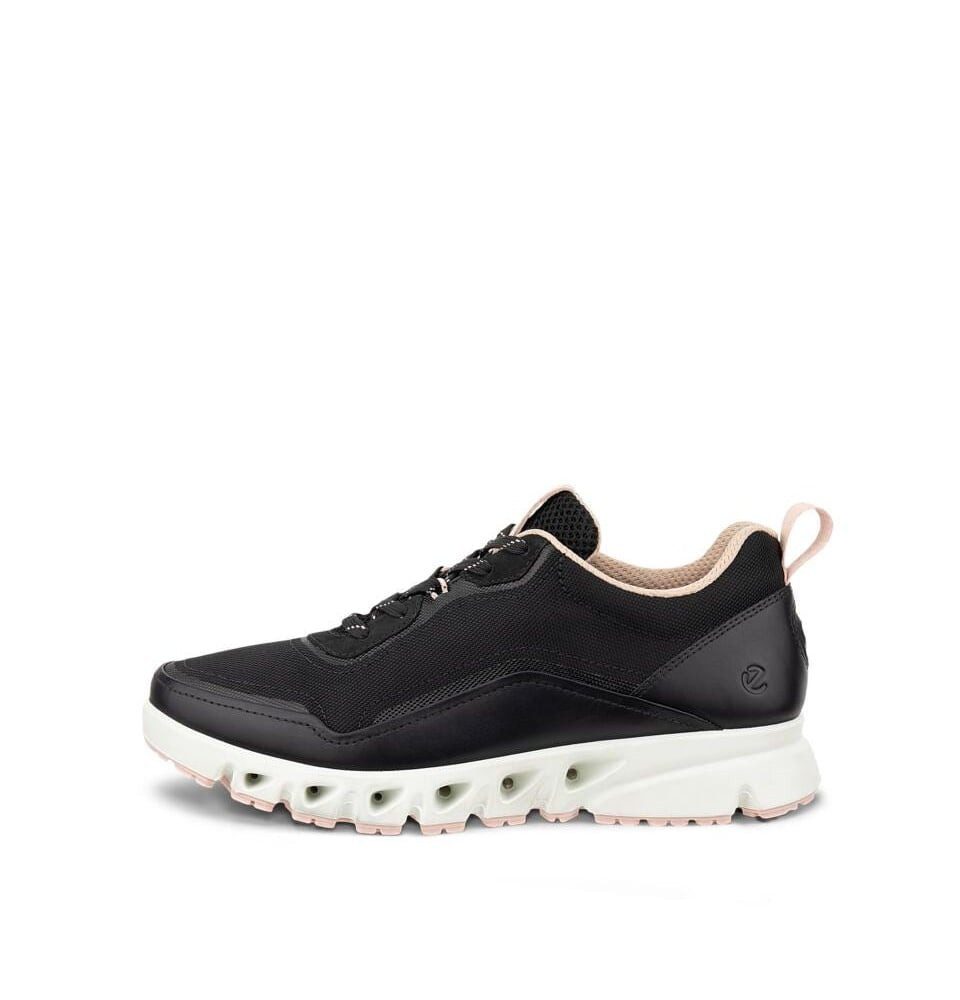 Ecco Multi-Vent GTX (Leder/Textil, wasserdicht) 2026 schwarz/rosa Damen Sneaker