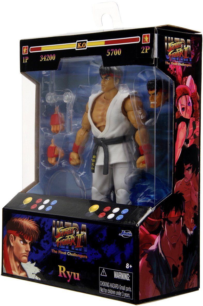 JADA Sammelfigur Sammelfigur Action Figur Street Fighter II Ryu 6 Zoll 15 cm 253252025