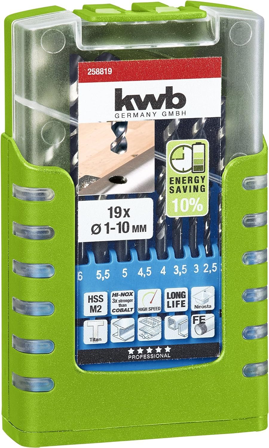 kwb Bohrer- und Bit-Set, Universeller 19-teiliger günstig online kaufen