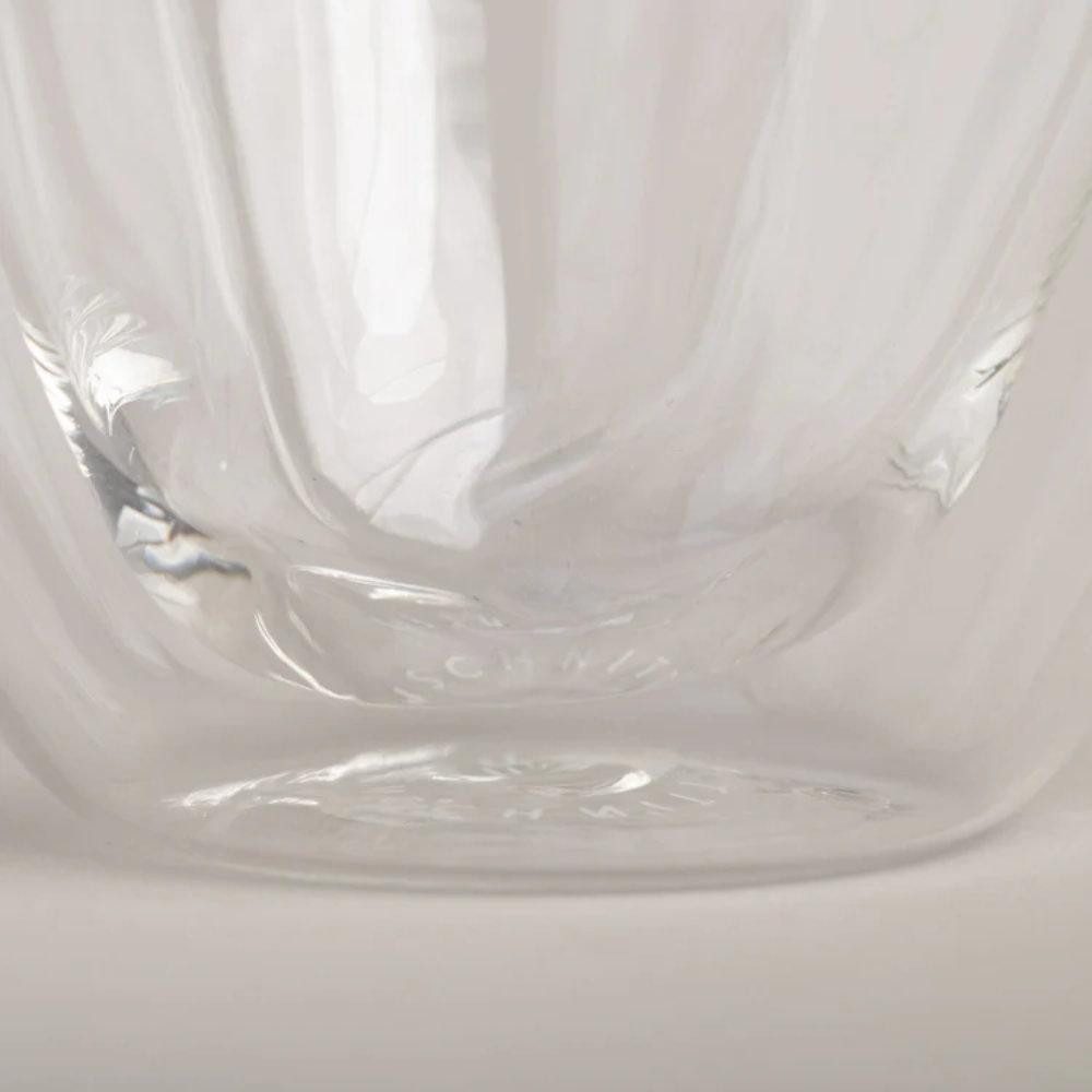 Eulenschnitt Tasse Doppelwandiges Herzglas Herz (200ml)