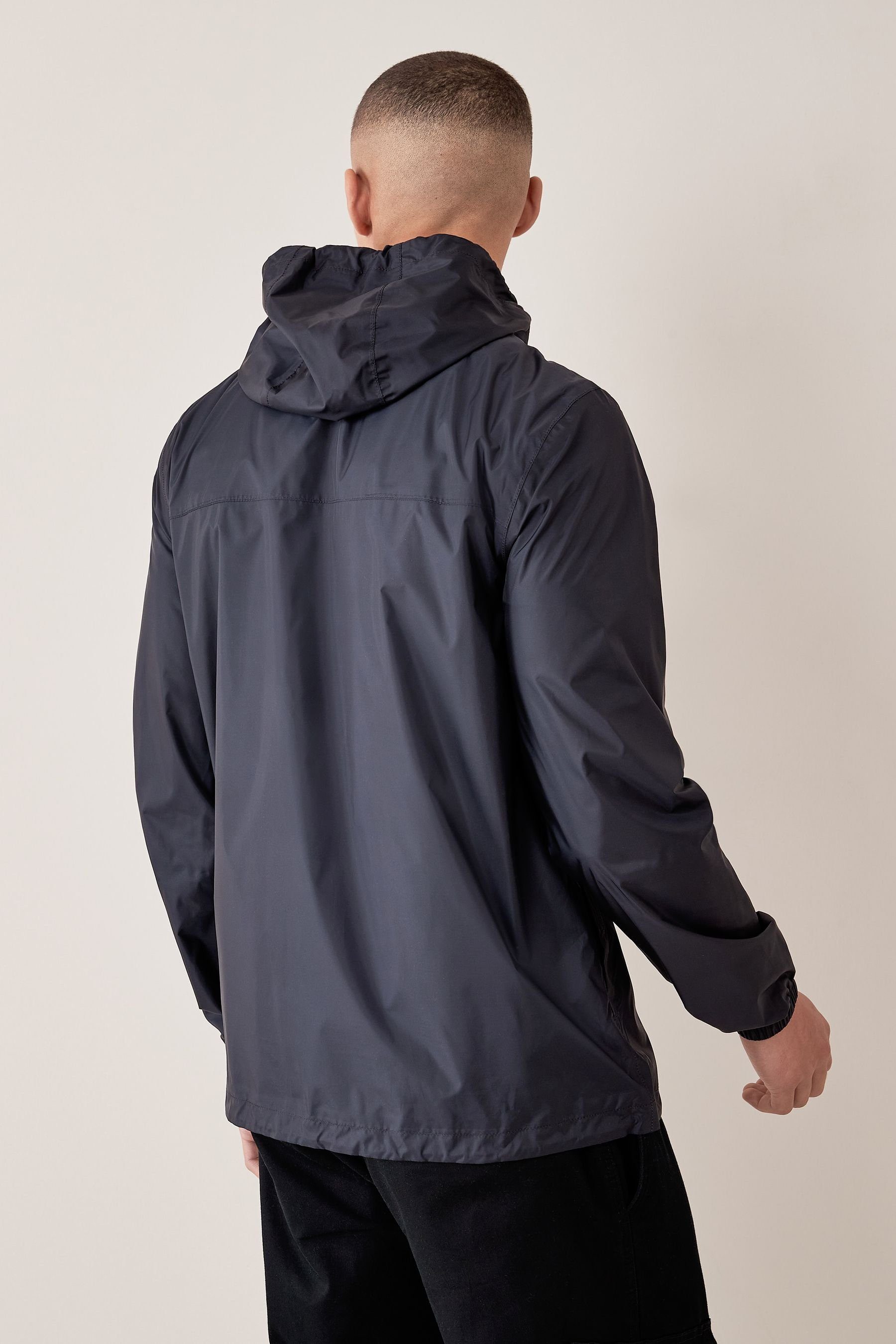 Next Navy Anorak Wasserfeste, (1-St) Anorak-Jacke verstaubare Blue