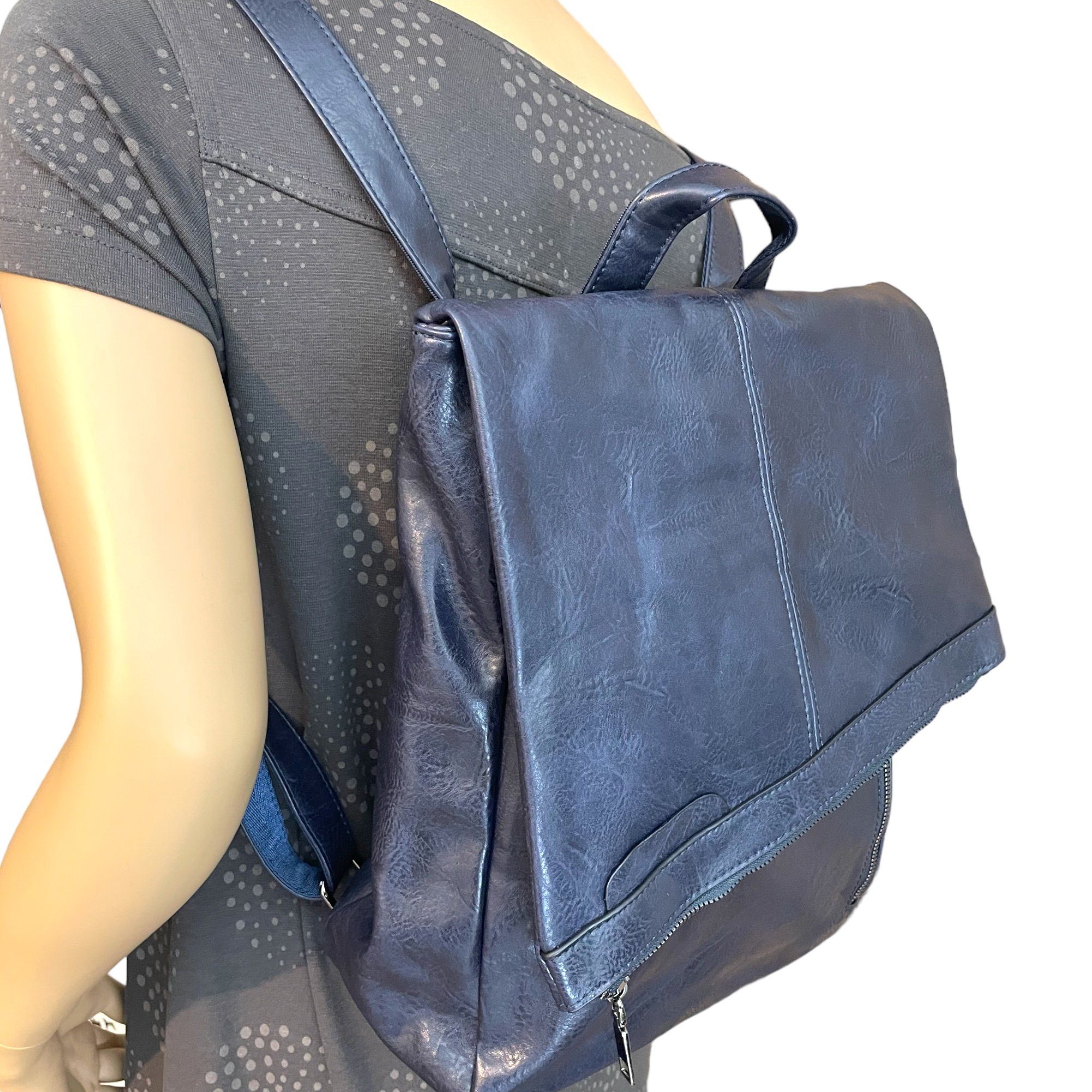 Taschen4life Rucksack 2in1 Rucksack & Umhängetasche günstig online kaufen