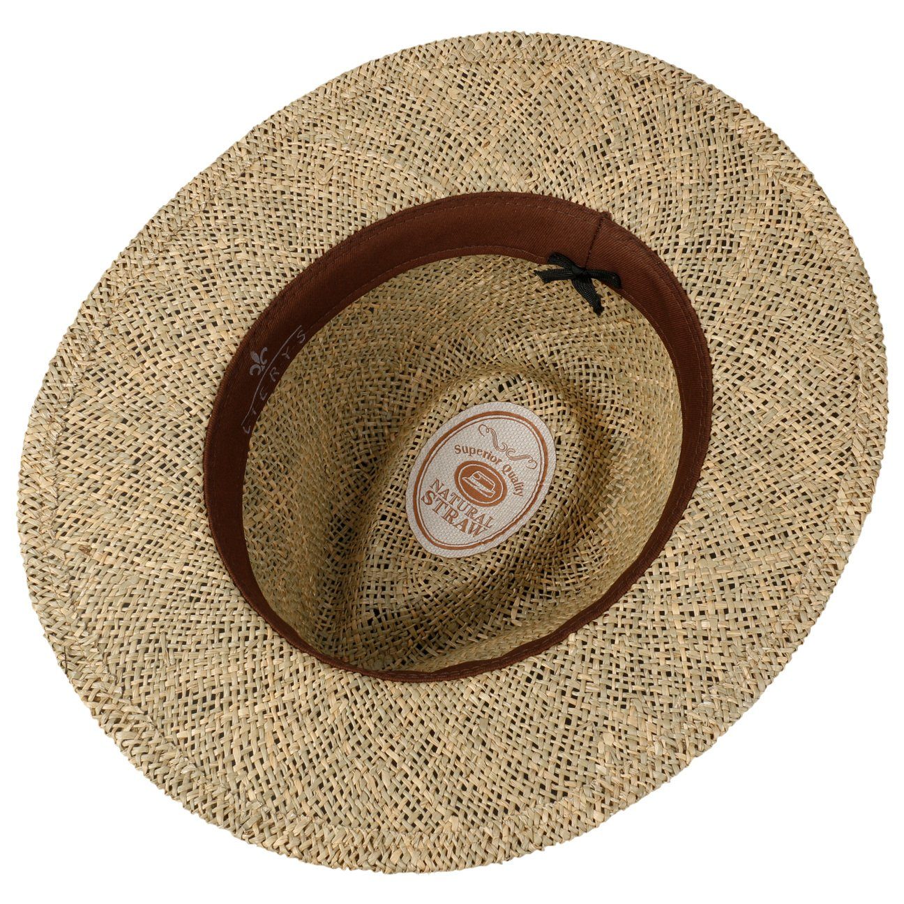 Damen Hüte Lierys Sonnenhut (1-St) Sommerhut mit Lederband, Made in Italy