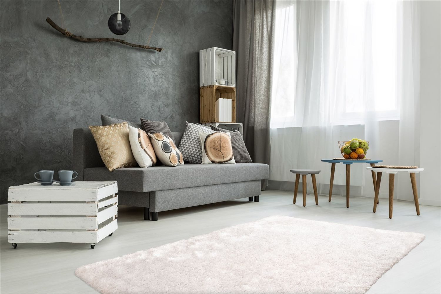 Teppich Boss Hochflor-Teppich Hochflor Teppich Dominik 700 - Puderrosa, rechteckig, Höhe: 40 mm