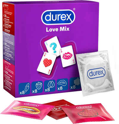 durex Kondome »Durex Love Mix« Packung, 40 St.