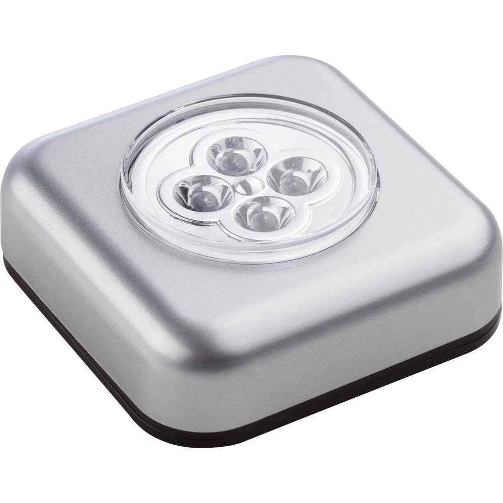 MÜLLER LICHT Nachtlicht Müller-Licht 400136 Mobile Kleinleuchte 3er Set LED Silber
