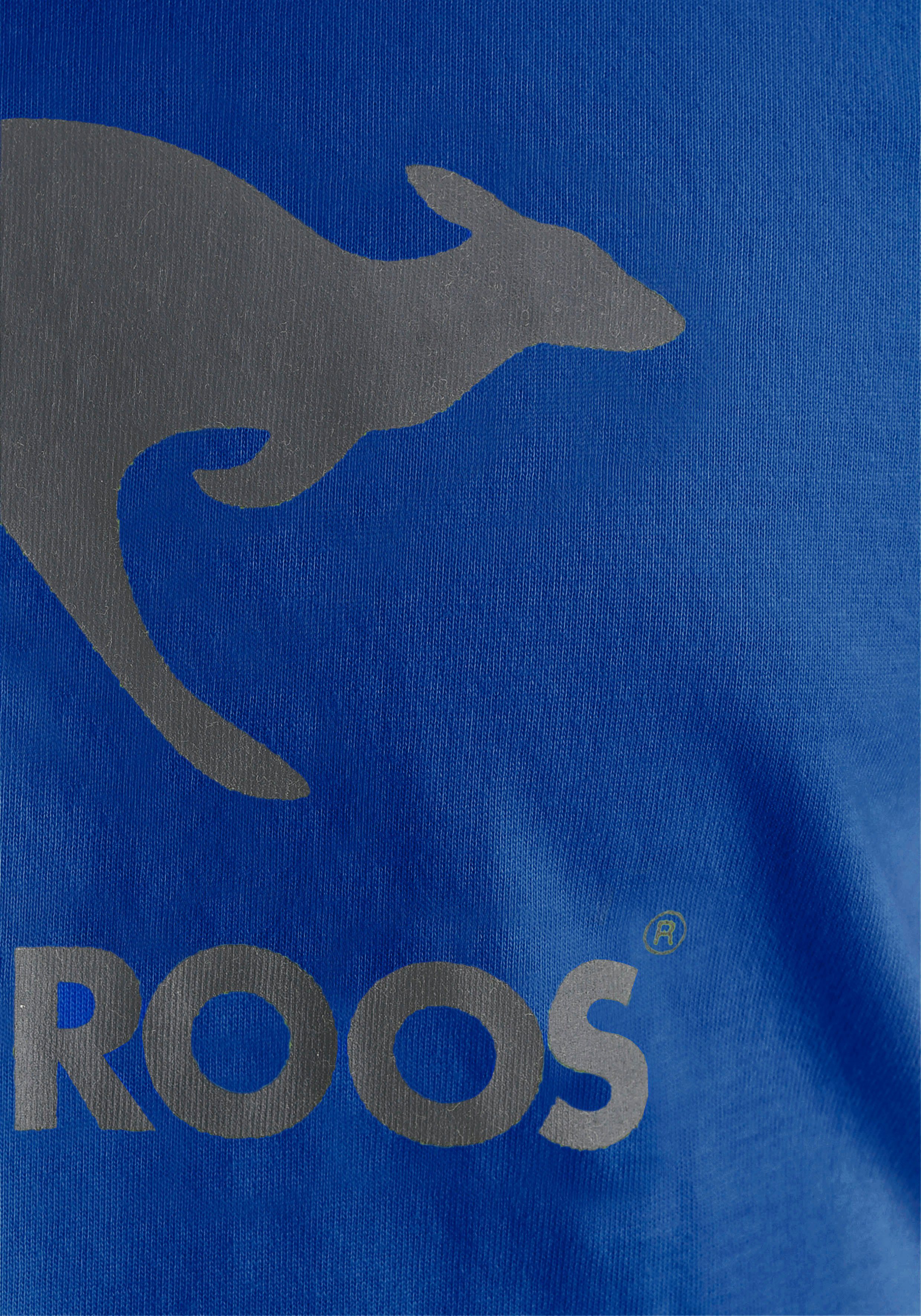 Basic Langarmshirt KangaROOS Logo