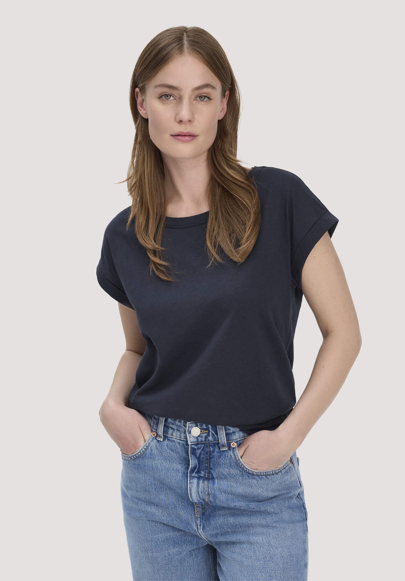 Hessnatur T-Shirt aus reiner Bio-Baumwolle (1-tlg)