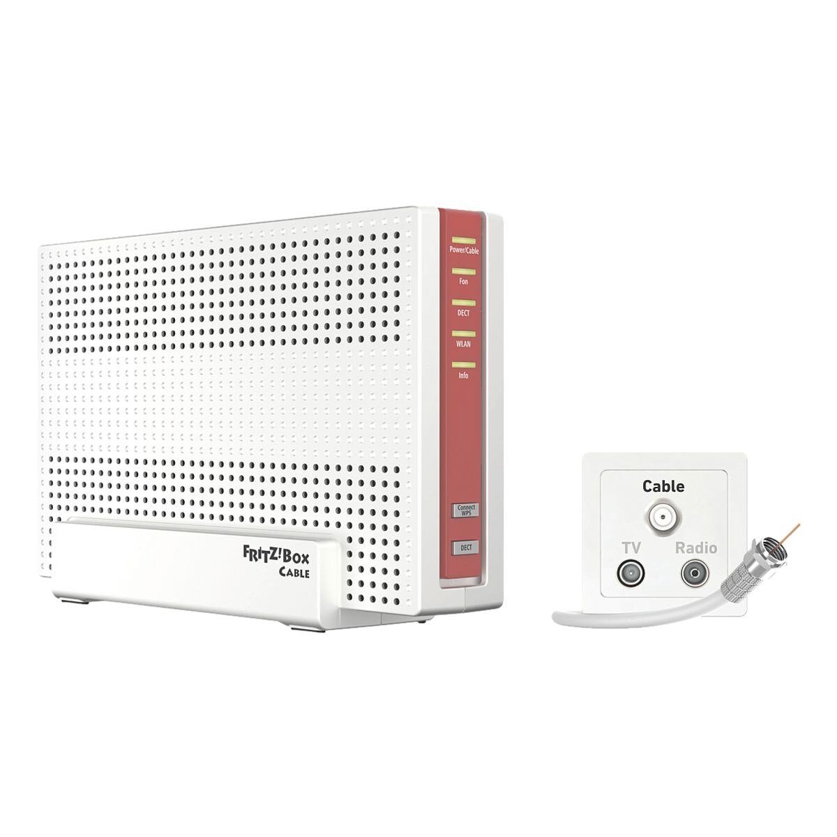 FRITZ!Box Multi-User-MIMO Cable WLAN-Router, N AC mit 6591 AVM + WLAN