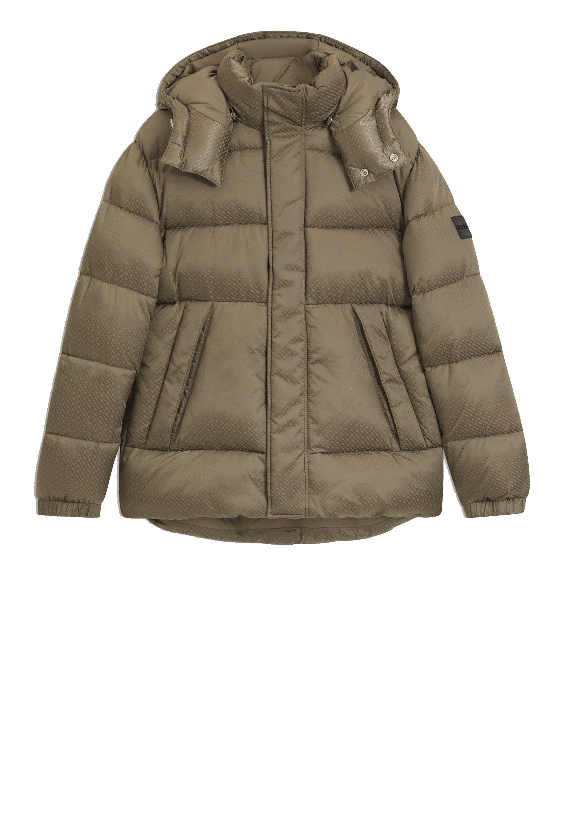 BOSS Outdoorjacke Corbinian mit Jacquard-Monogrammen (1-St)