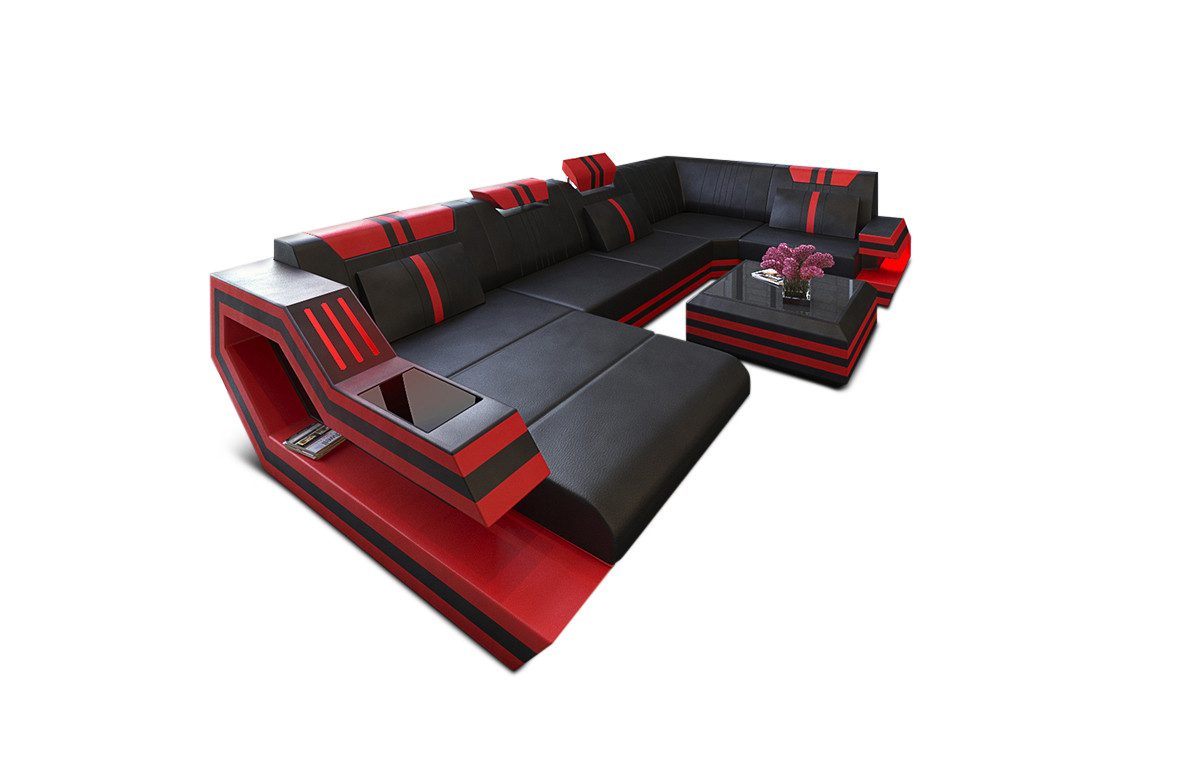Sofa Dreams Wohnlandschaft Leder Sofa Ledercouch günstig online kaufen