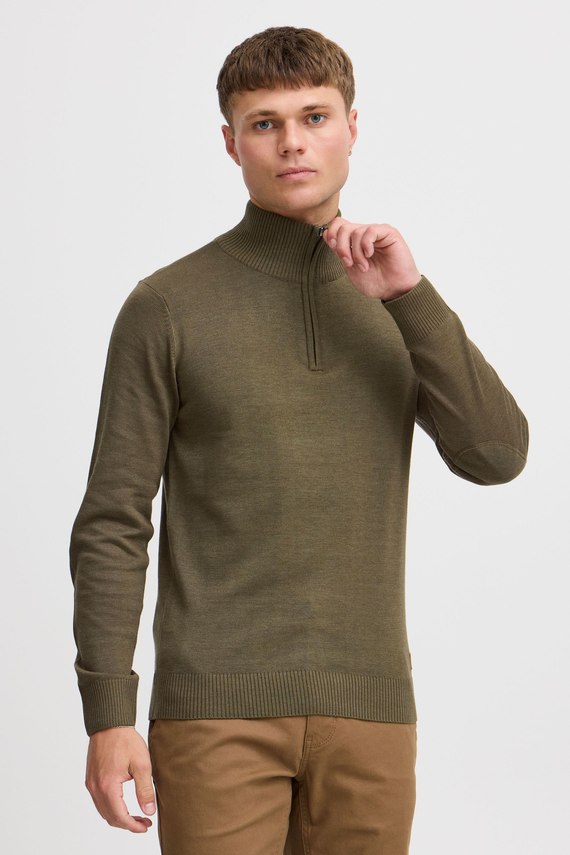 Blend Troyer BHRobin Strickpullover mit hochabschließendem Kragen günstig online kaufen