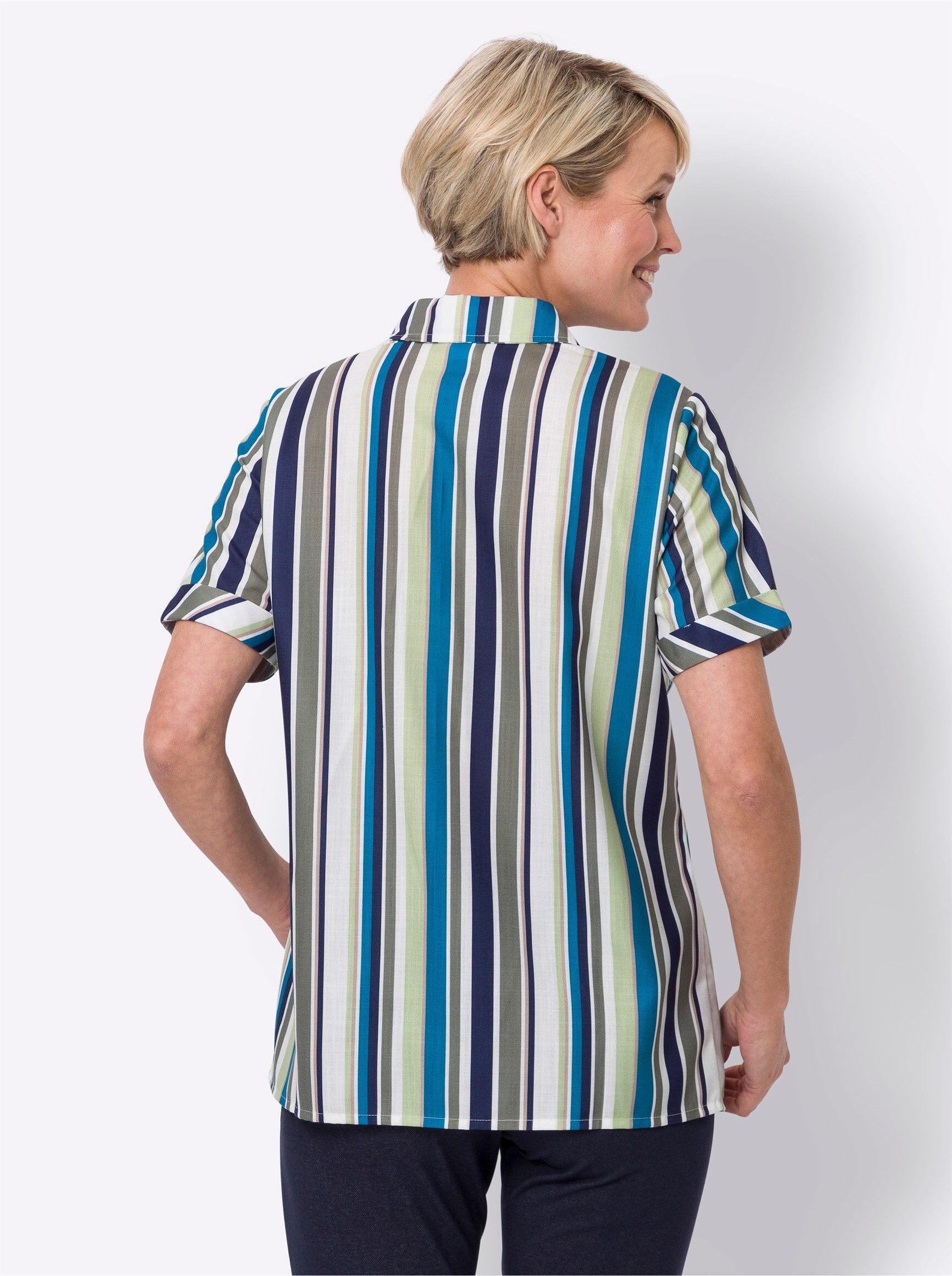 Sieh an! Klassische Bluse Hemdbluse günstig online kaufen