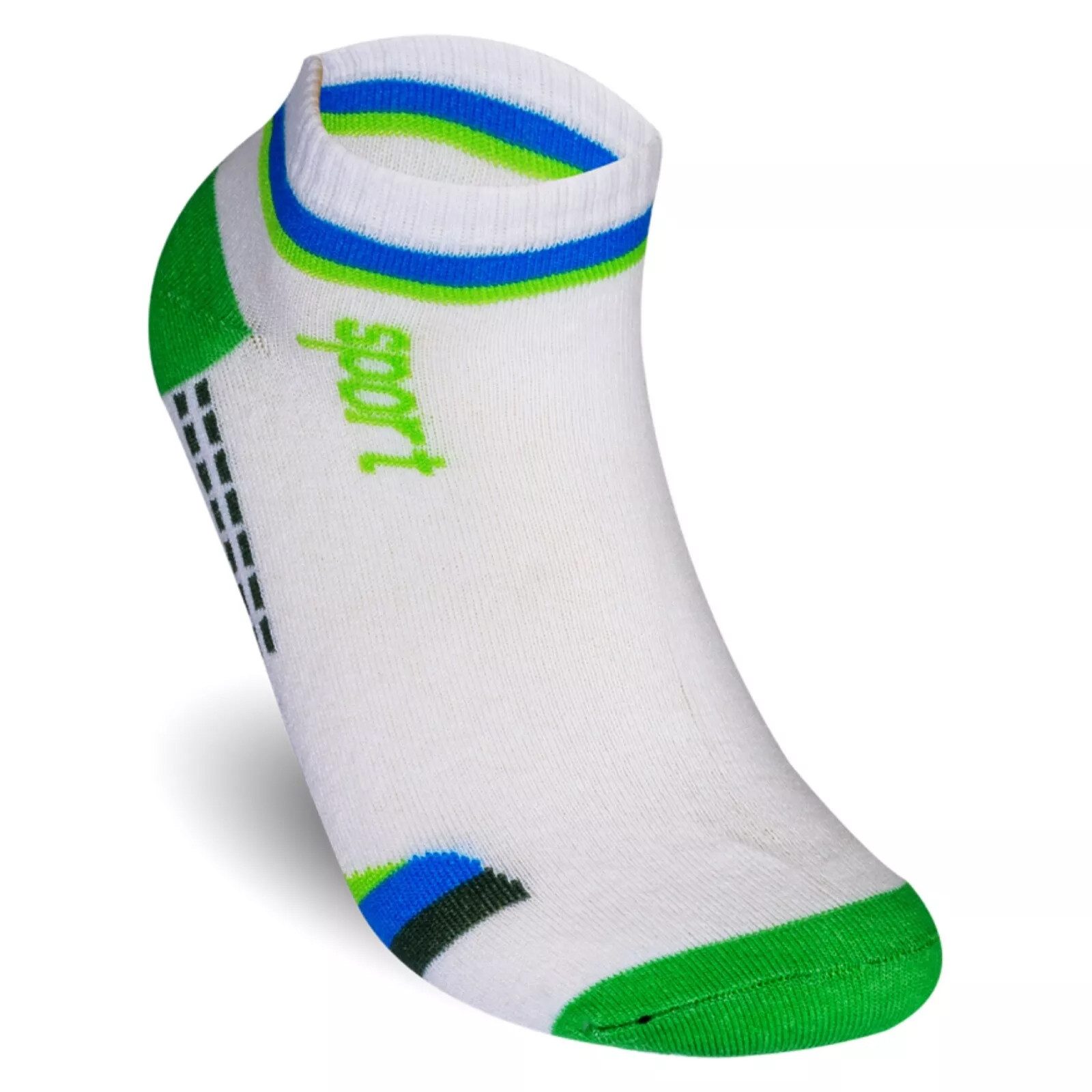 TEXEMP Sneakersocken 12 Paar Sneaker Socken Damen Mehrfarbig Baumwolle Freizeit (12-Paar, 12 Paar) Robust & Langlebig