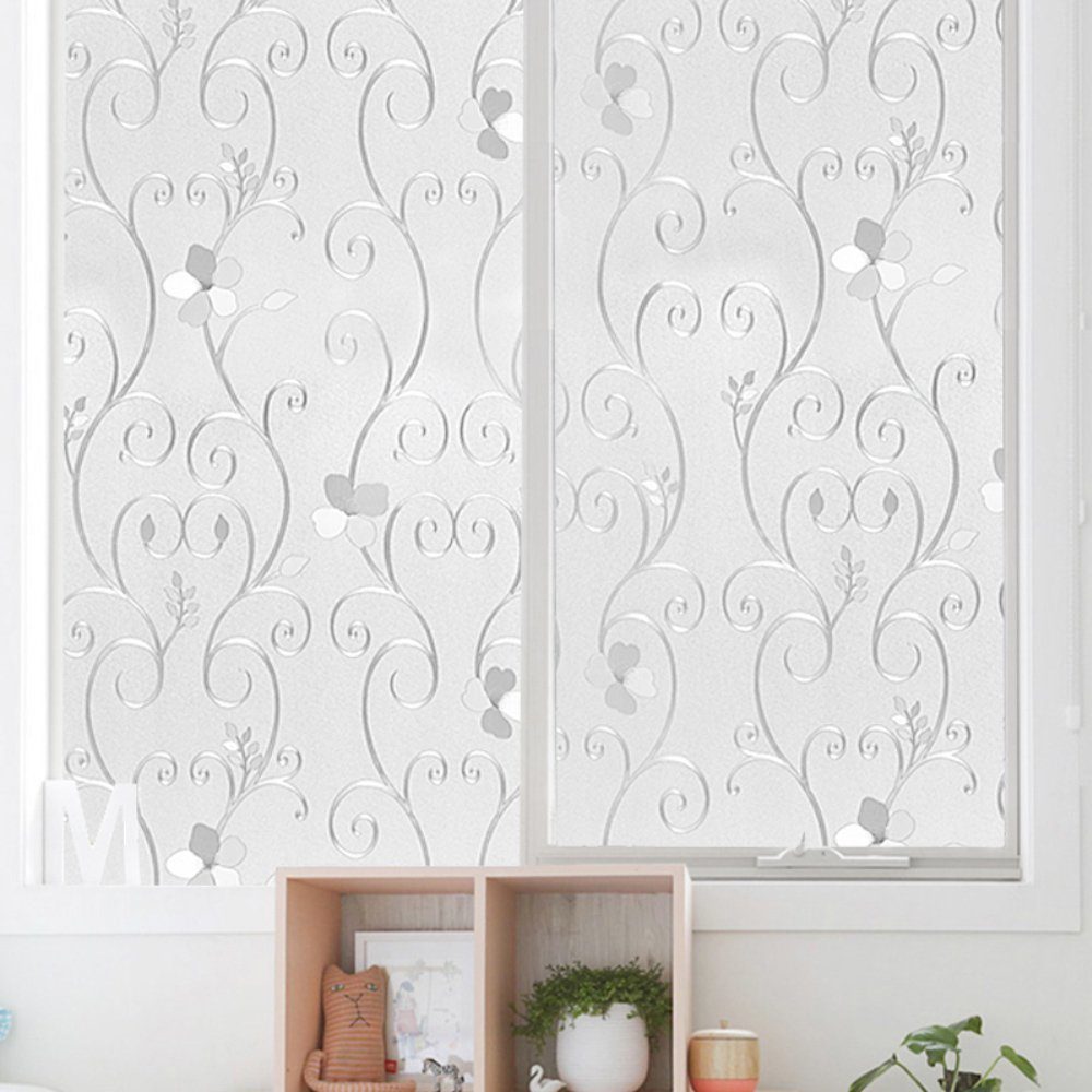 LETGOSPT Fensterfolie Fensterfolie Blickdicht Selbsthaftend, Sichtschutzfol günstig online kaufen