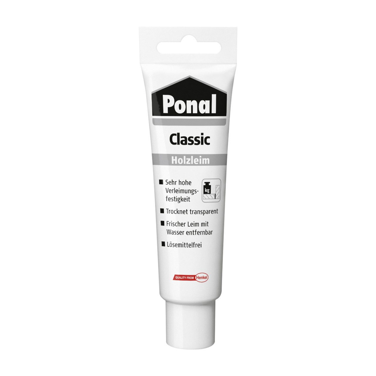 Ponal Klebstoff Ponal Holzleim Classic 60 g Standtube, transparent