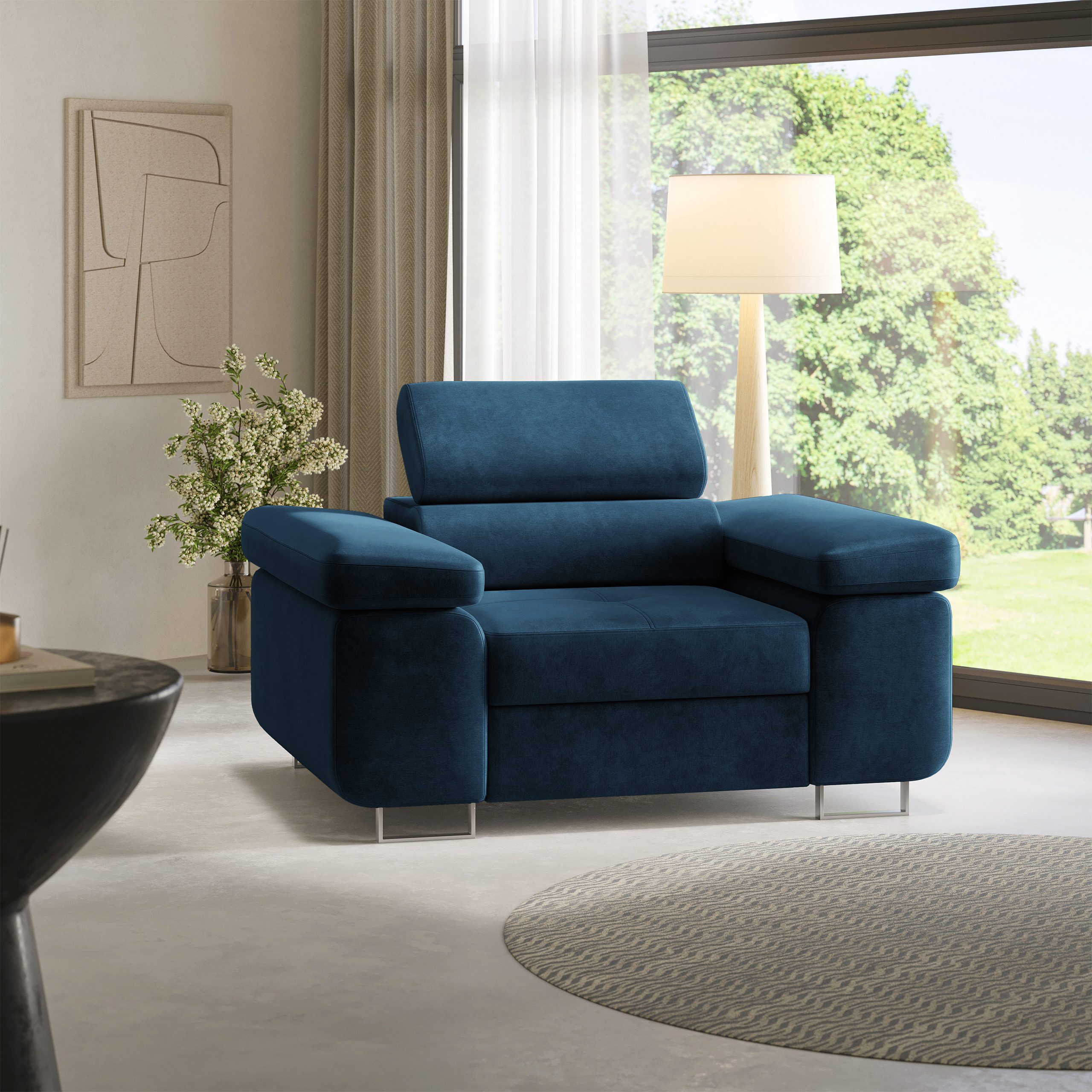 Masseno Sessel Masseno Polstersessel CALVO M, Loungesessel ergonomisch