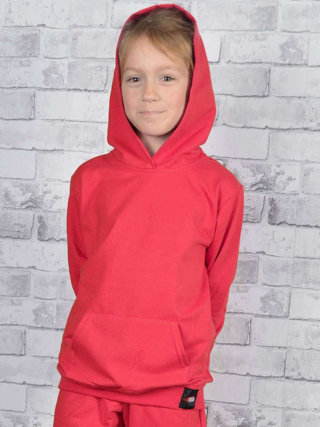 KMISSO Hoodie Mädchen Kapuzen Pullover (1-tlg) Kapuze mit Kängurutasche