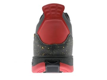 BREEZY ROLLERS Schuhe mit Rollen Rollschuhe Sneaker atmungsaktive Material, LED Leuchtsohle, mit Klettverschluss