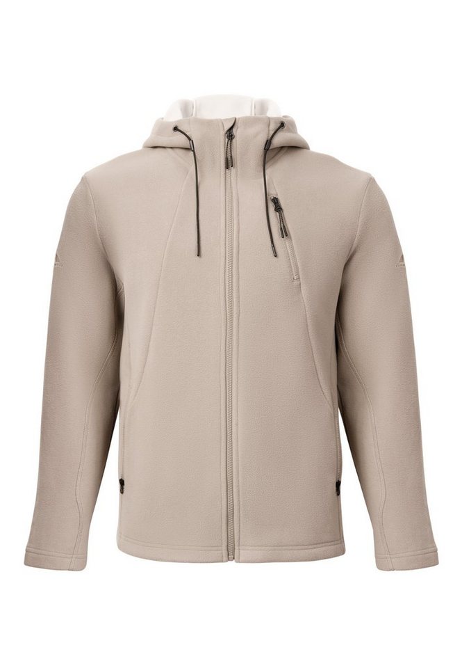 GIORDANO Fleecejacke G Motion mit atmungsaktiver Funktion