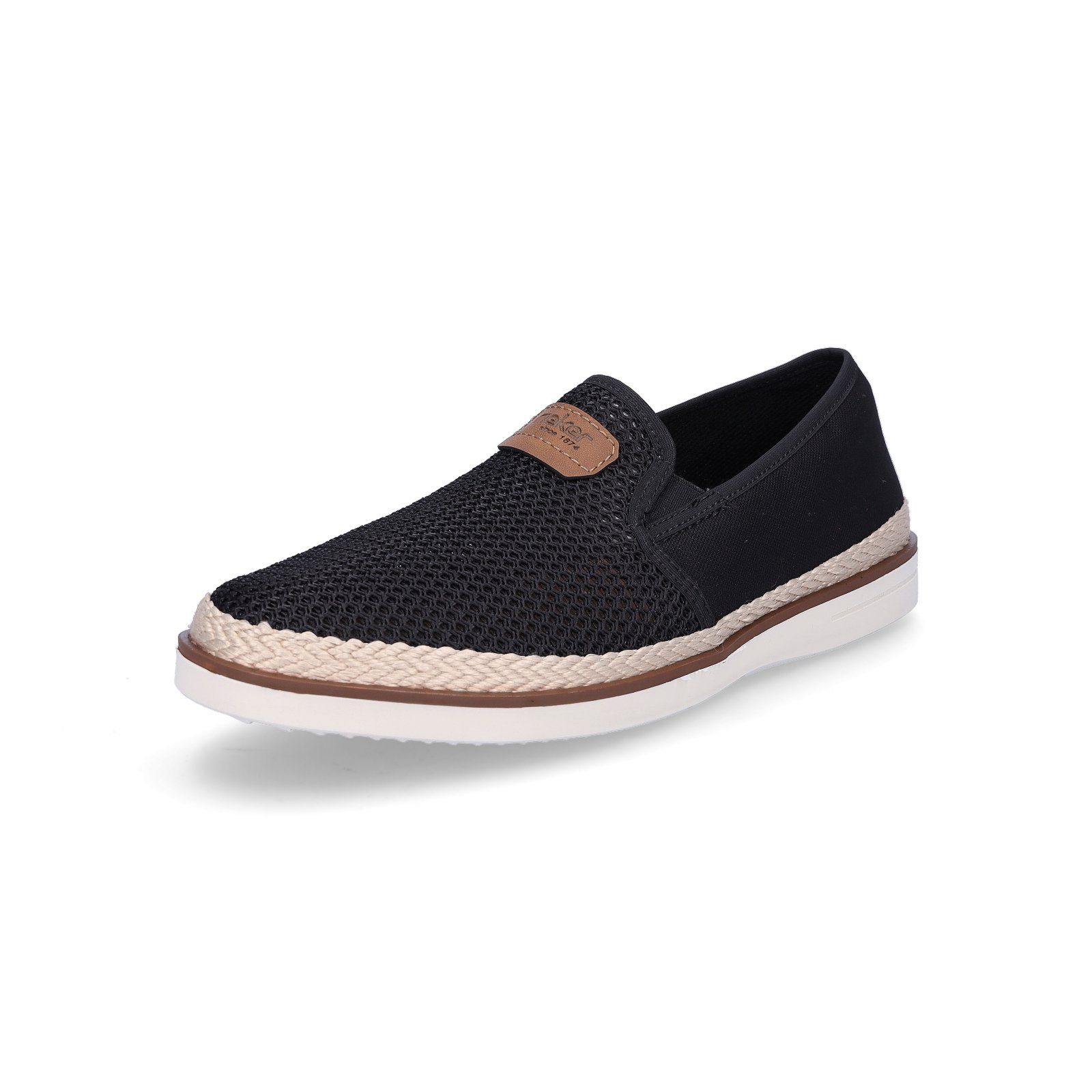 Rieker Rieker Herren Slipper schwarz Slipper