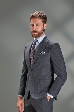 Next Baukastensakko Signature Tollegno Kariertes Slim Fit Anzugsakko (1-tlg)