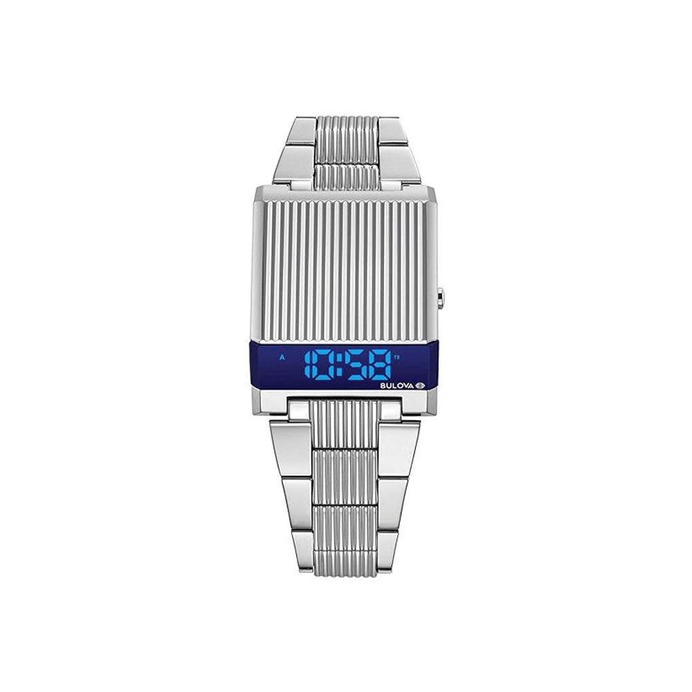 Bulova Quarzuhr Bulova Computron 96C139, Hochwertiges Produkt mit zeitlosem Design, sorgfältiger Verarbeitung