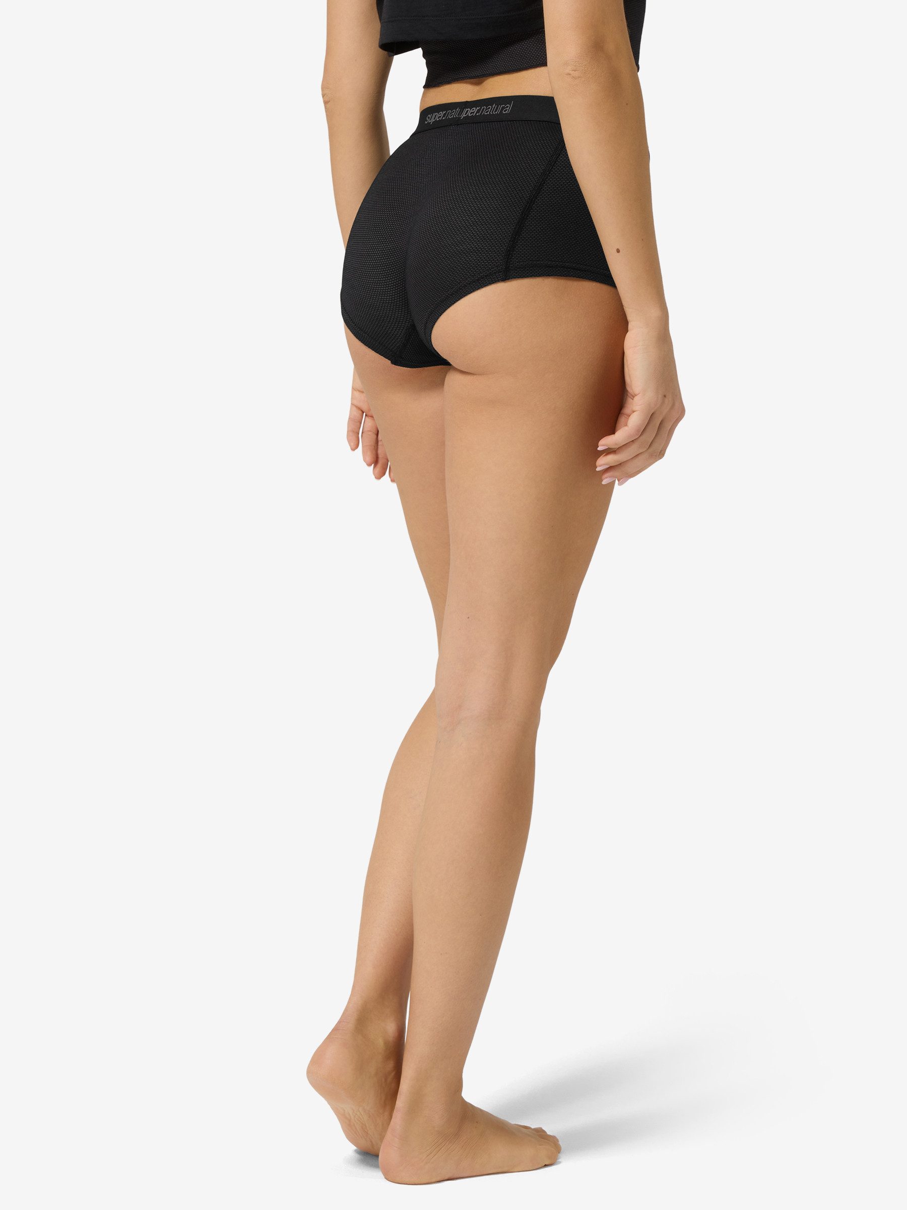 SUPER.NATURAL Funktionsslip für Damen,Merino W AIR HIPSTER Sehr leicht und extra atmungsaktiv
