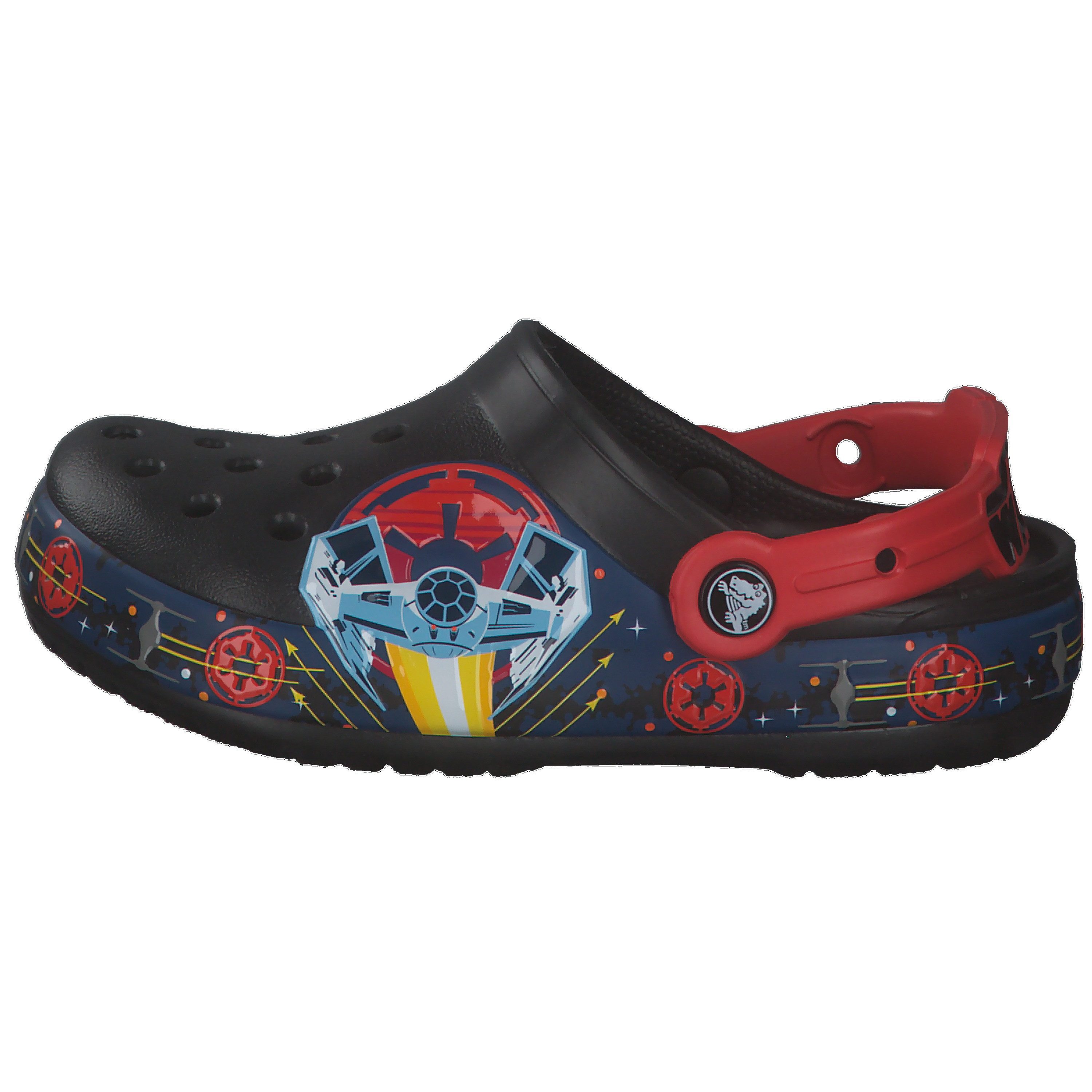 Crocs Crocs Kinder Sandale Fun Lab Lights Clog Darth Vader 207189 Sandale