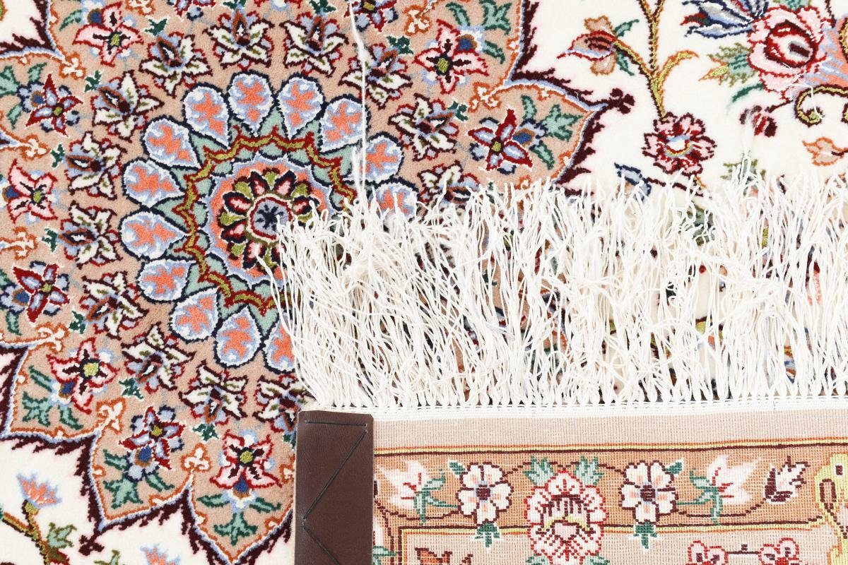 Höhe: 6 rechteckig, mm Orientteppich, Isfahan Handgeknüpfter Orientteppich Trading, Seidenkette Nain 109x170