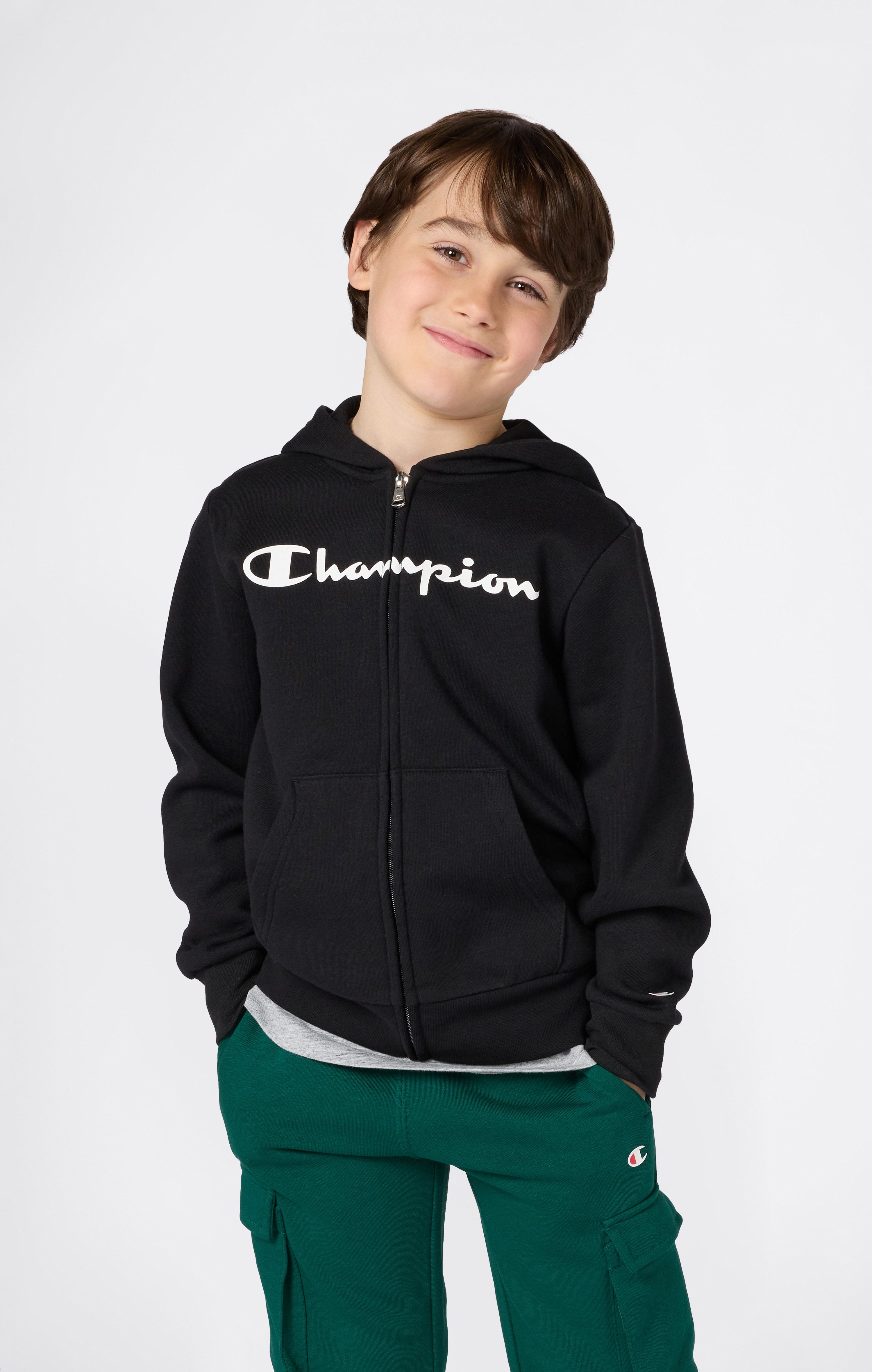 Champion Kapuzensweatjacke mit Kapuze, aus Baumwollmischung, Langarm