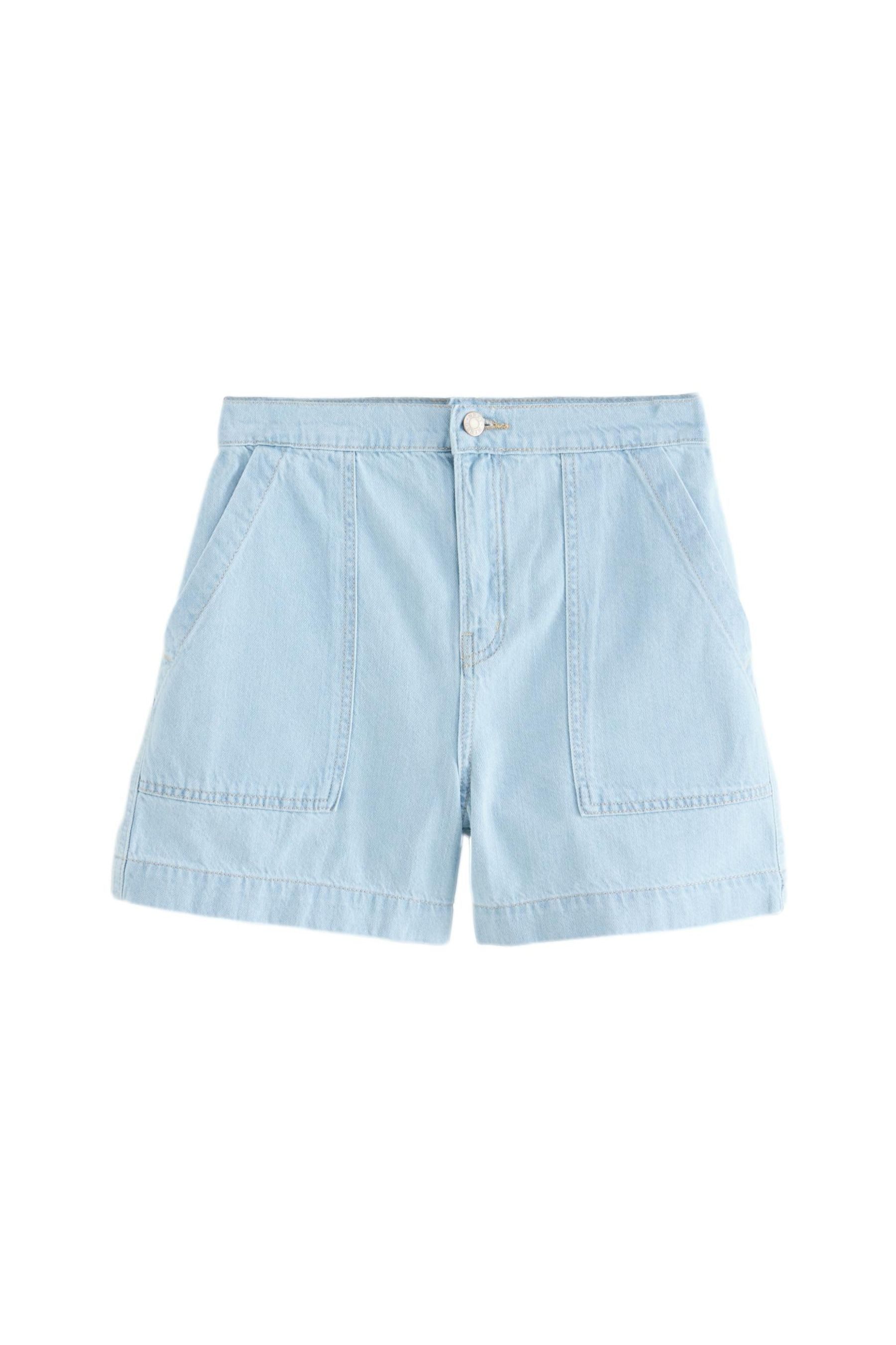Next Shorts Leichte Utility-Denimshorts aus 100 % günstig online kaufen