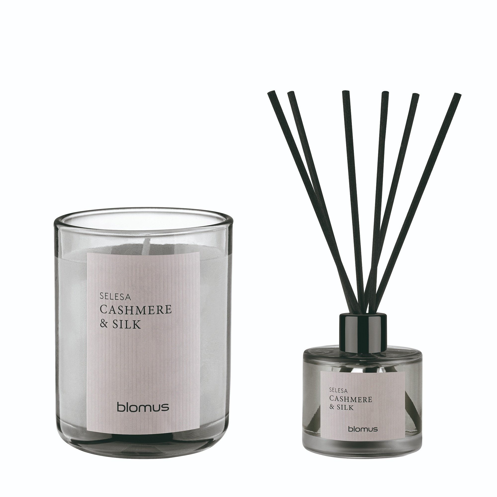 blomus Raumduft Set Duftkerze & Diffusor -SELESA- Duftset: Modernes Design (Set, 2-St., 1x Duftkerze & 1x Diffusor), Duftkerze & Diffusor, Vier Duftvarianten, Geschenkset