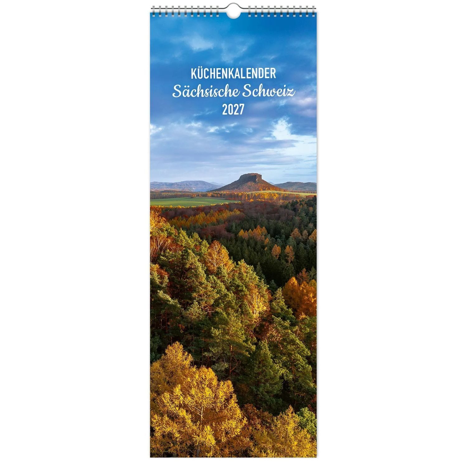 Schubert Wandkalender Küchenkalender Sächsische Schweiz 2027