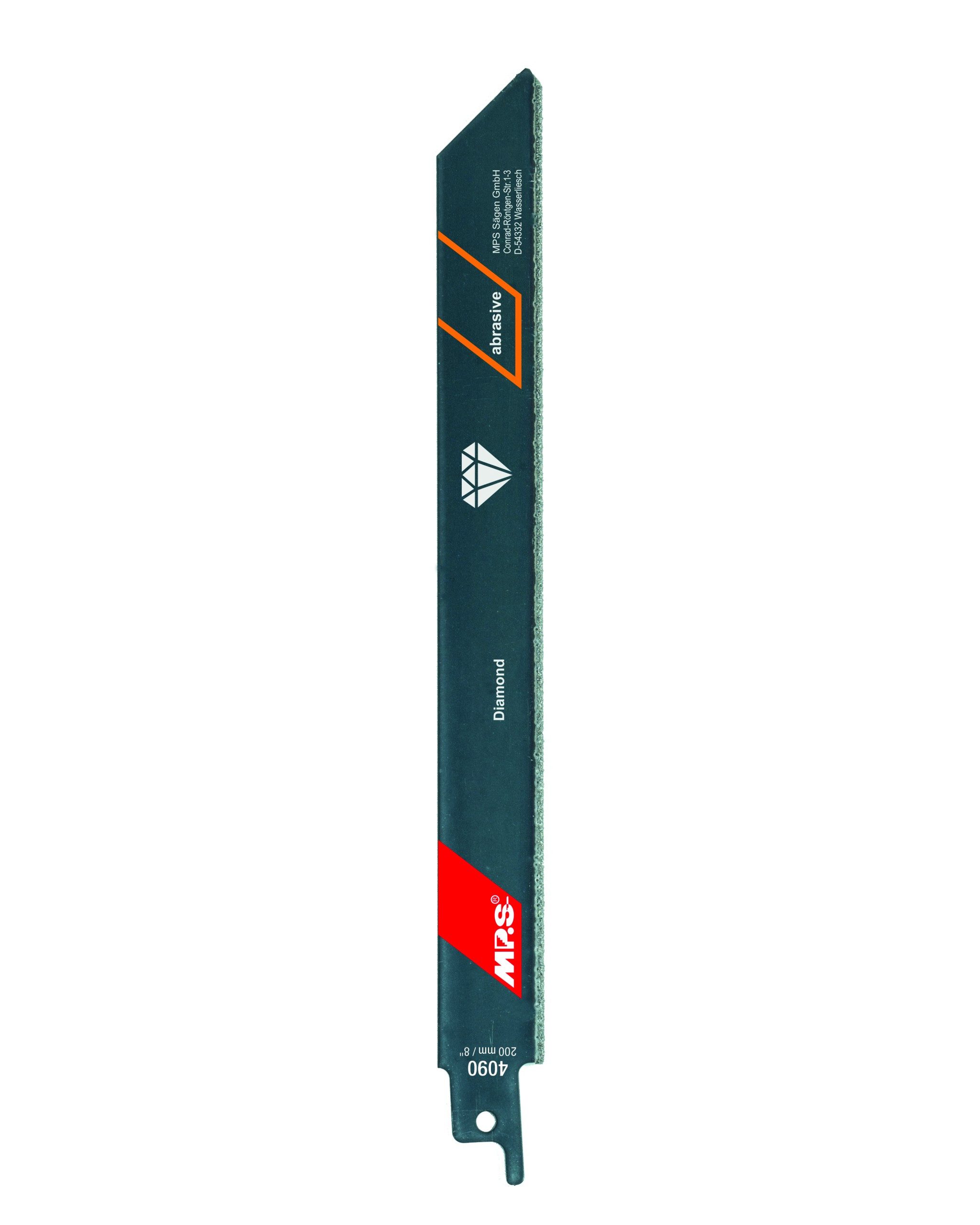 MPS Säbelsägeblatt Säbelsägeblatt Diamant für Gusseisen und Eisenrohre GL 200/VL 180 mm