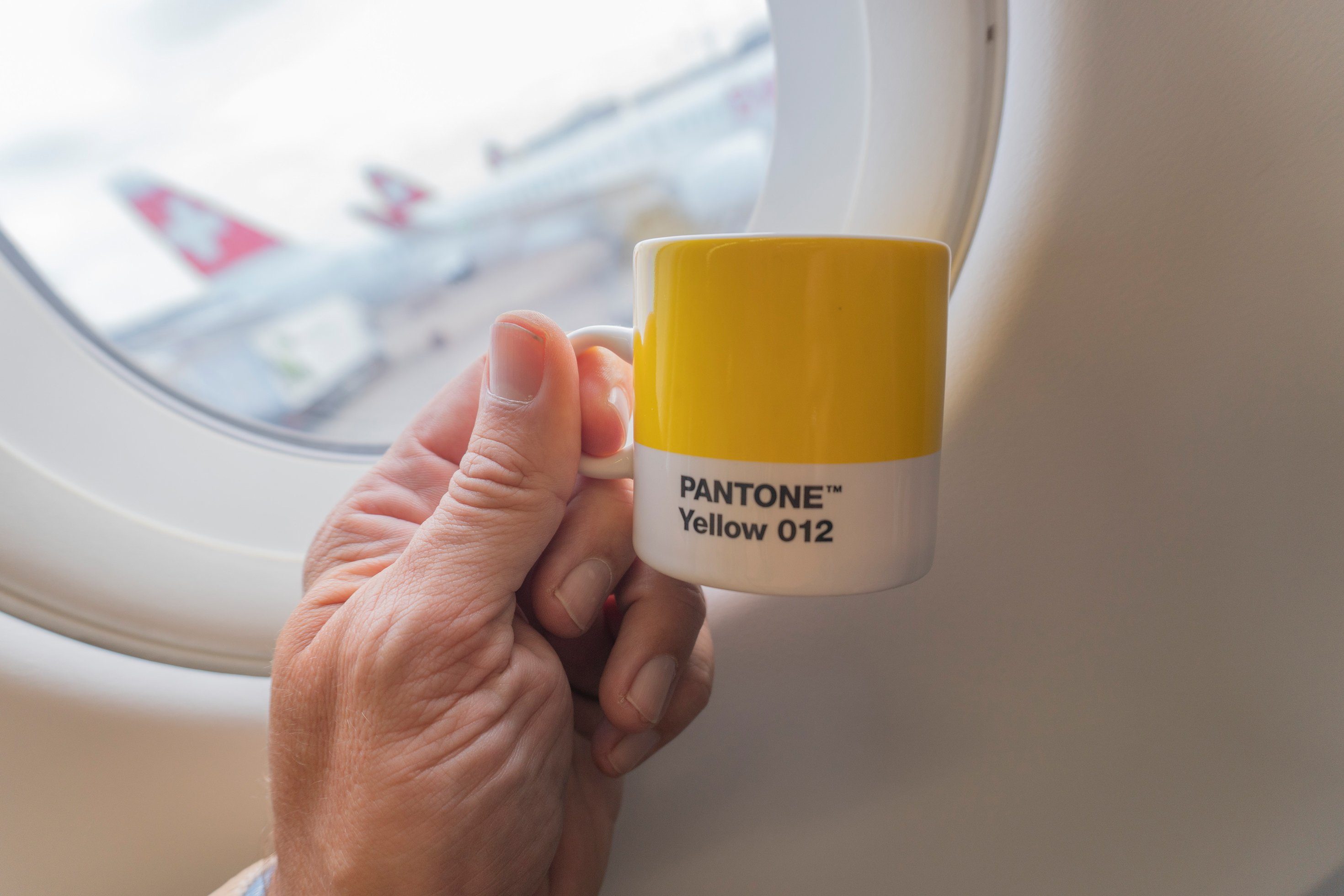 PANTONE Kaffeeservice, Fine Bone, PANTONE Porzellan Espressotasse, dickwandig, spülmaschinenfest, 120ml
