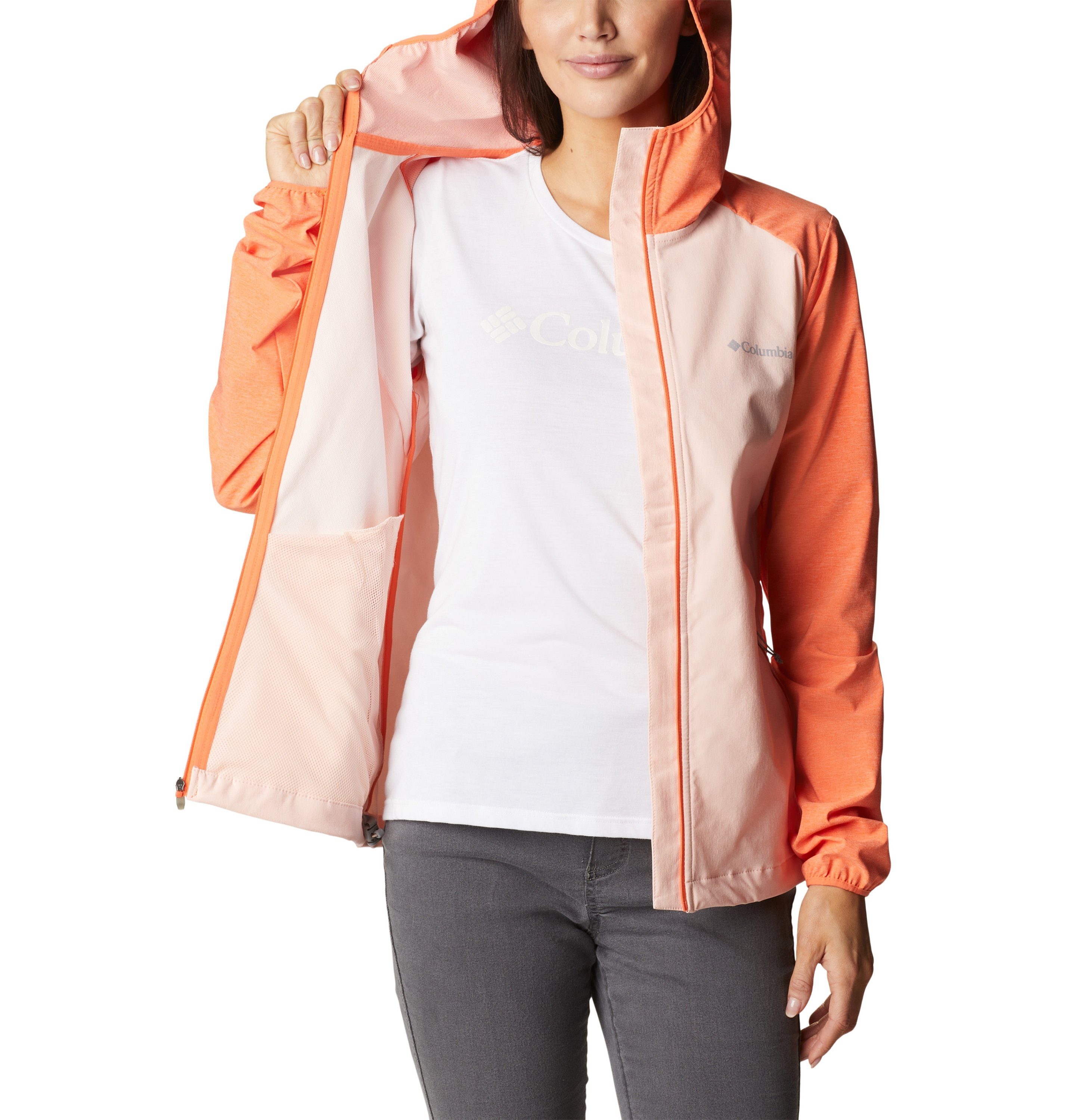 Damen Jacket Heather Softshell Columbia Canyon Softshelljacke Columbia