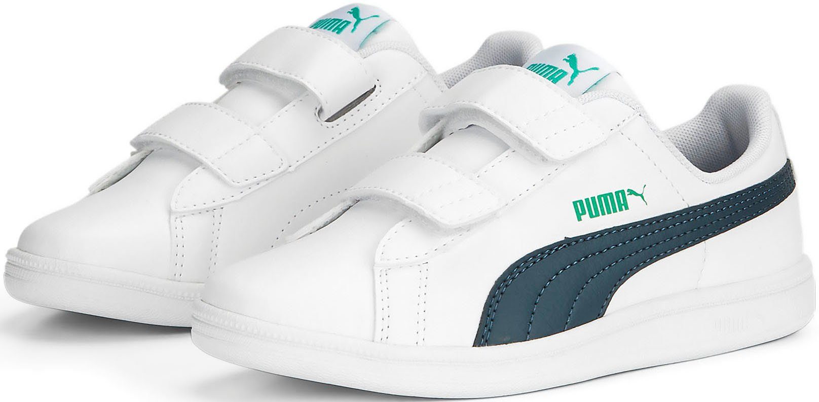 weiß-navy UP Sneaker Klettverschluss mit PUMA V PUMA PS