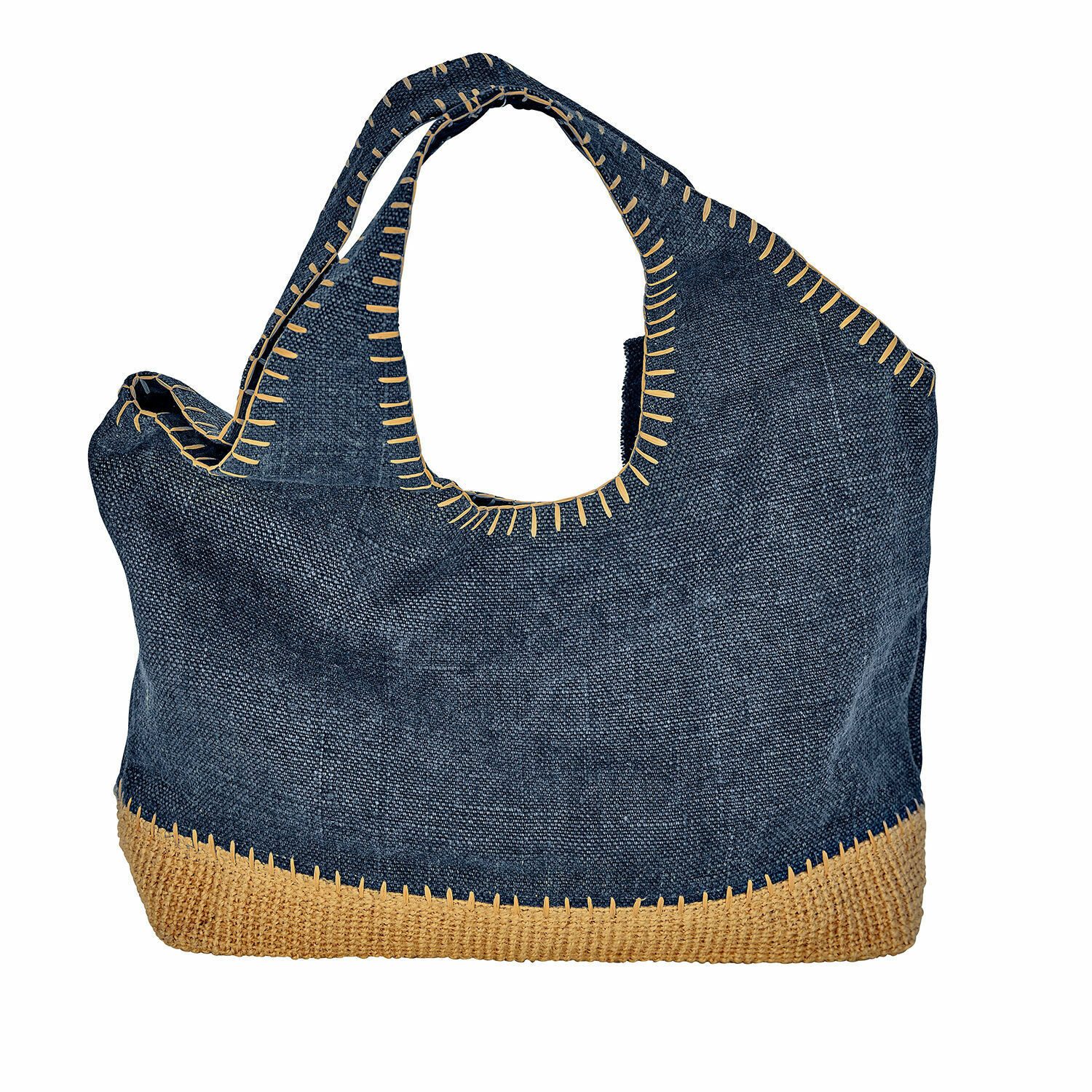 Mirabeau Handtasche Tasche 2er Set Cacula blau/creme